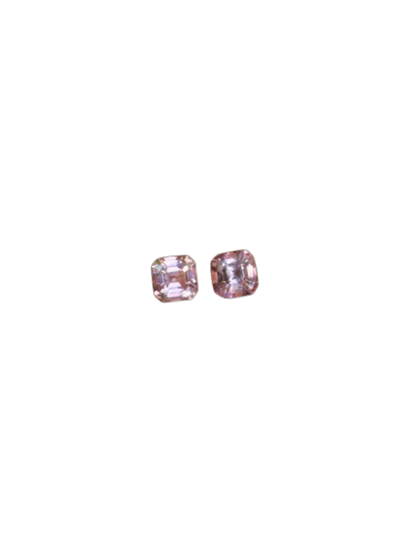 1.3cttw Asscher Pair of Spinels