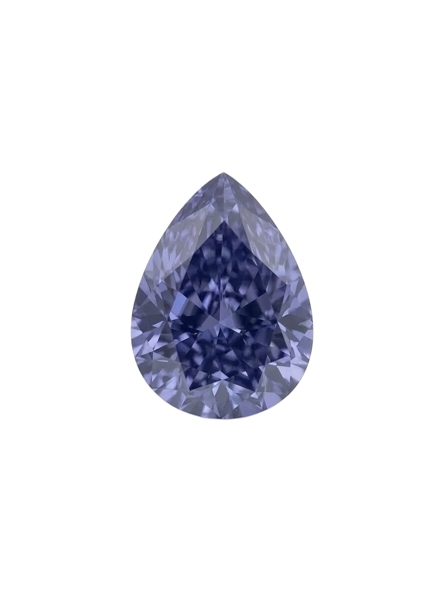 0.7ct Pear Tanzanite