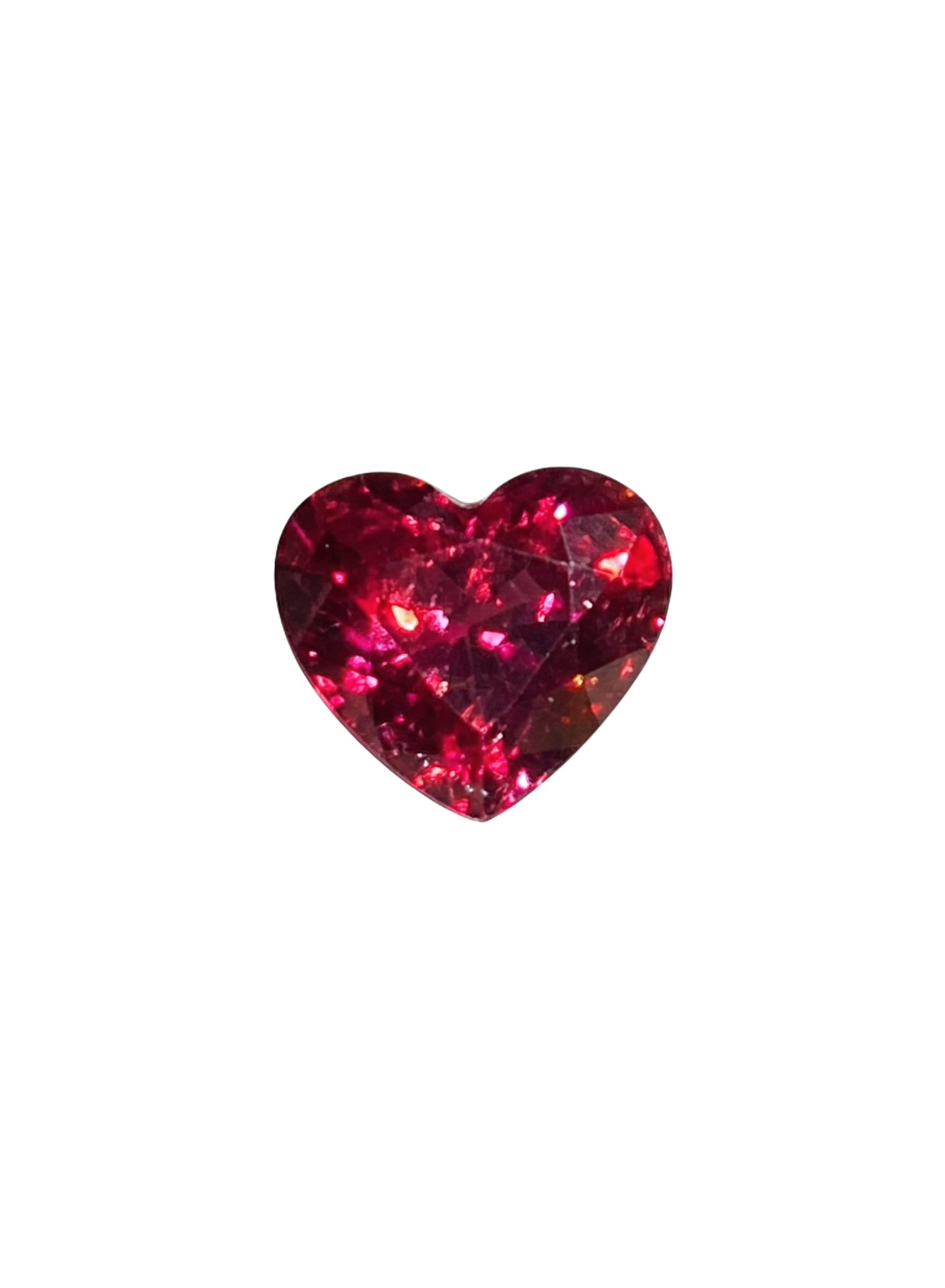 5ct Heart Umbalite Garnet
