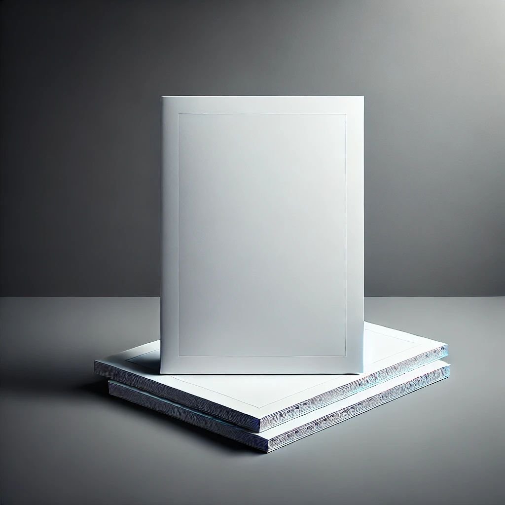 White Poster