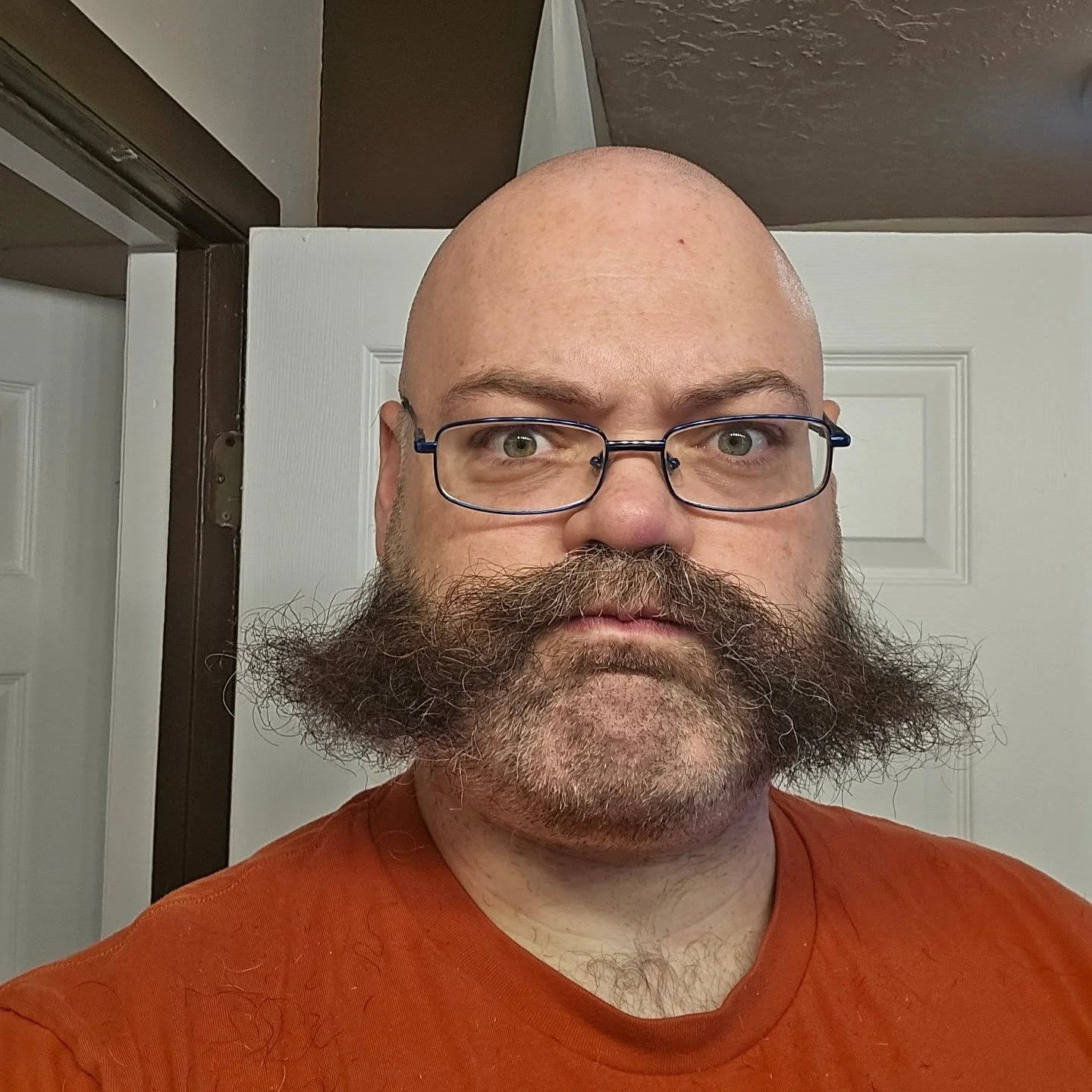 My girlfriend didn't want me to shave off the beard for the Japan trip. I showed her this and now she's changed her mind.
