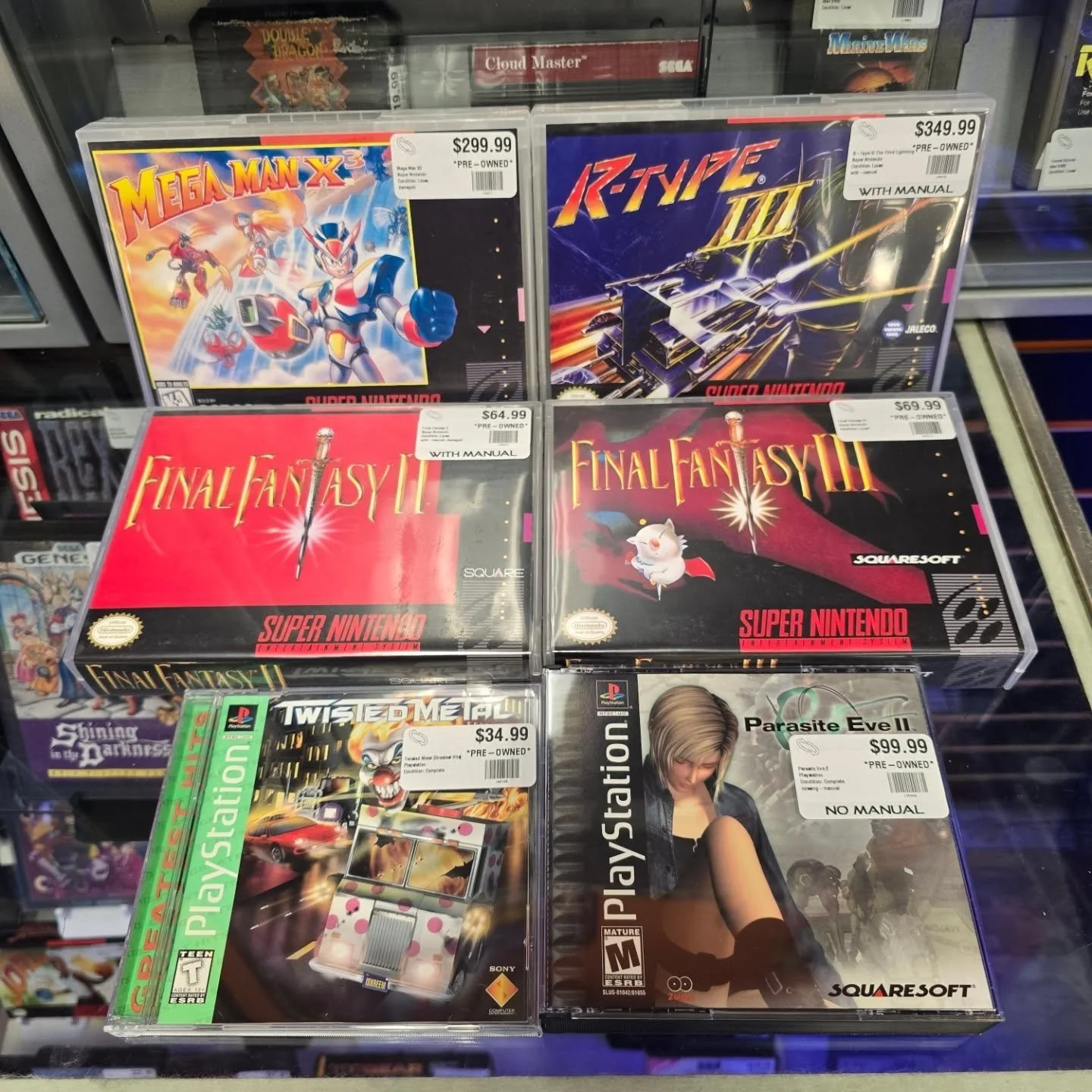 Got some sweet SNES games in some nice little repro boxes today! Some even have the manuals in there :D