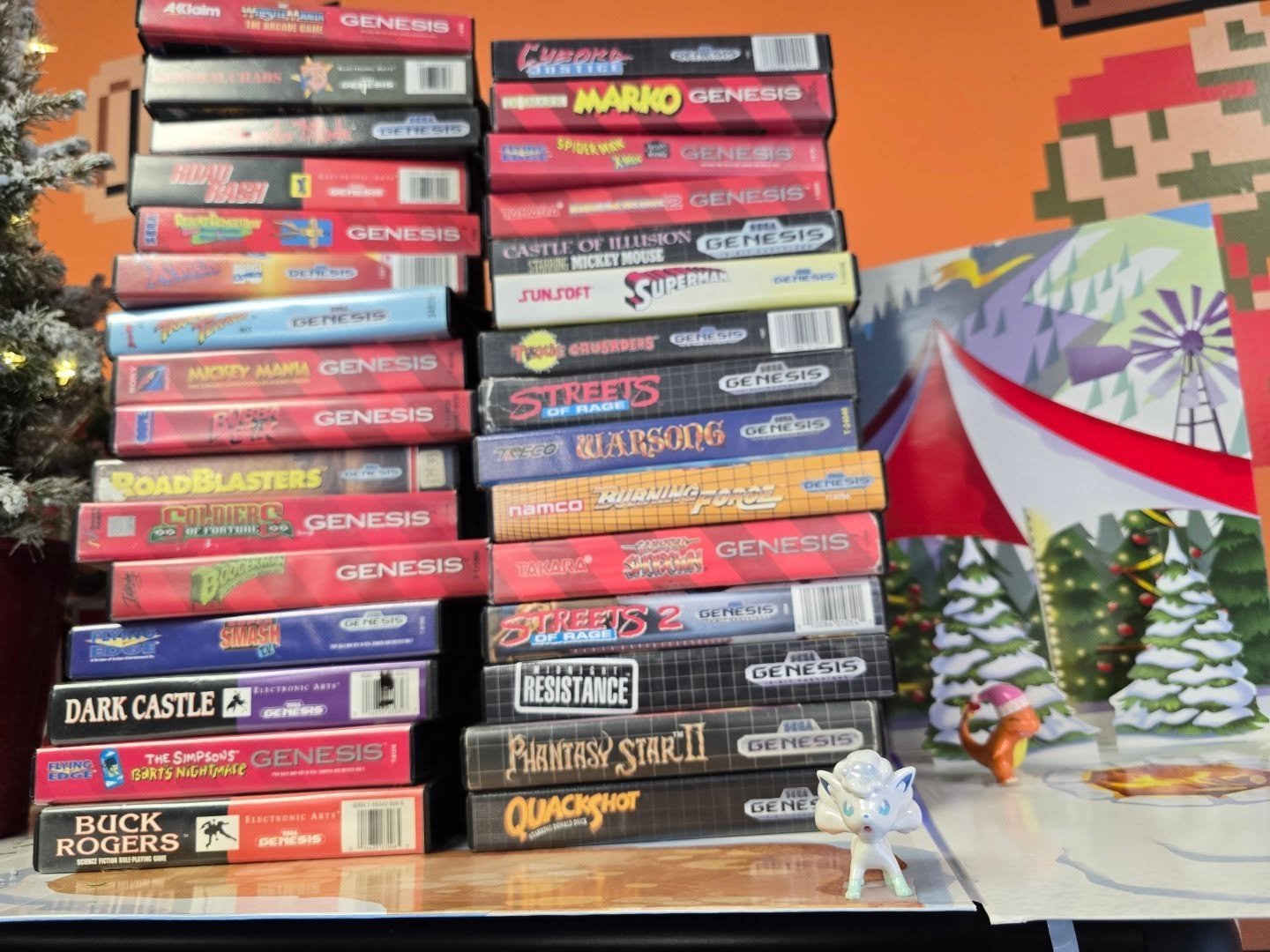 Hey, it looks like Alolan Vulpix joined us today! And it looks like she's ferociously guarding a stack of Genesis treasures! Who wants to be the one to tell her she can't keep em all?