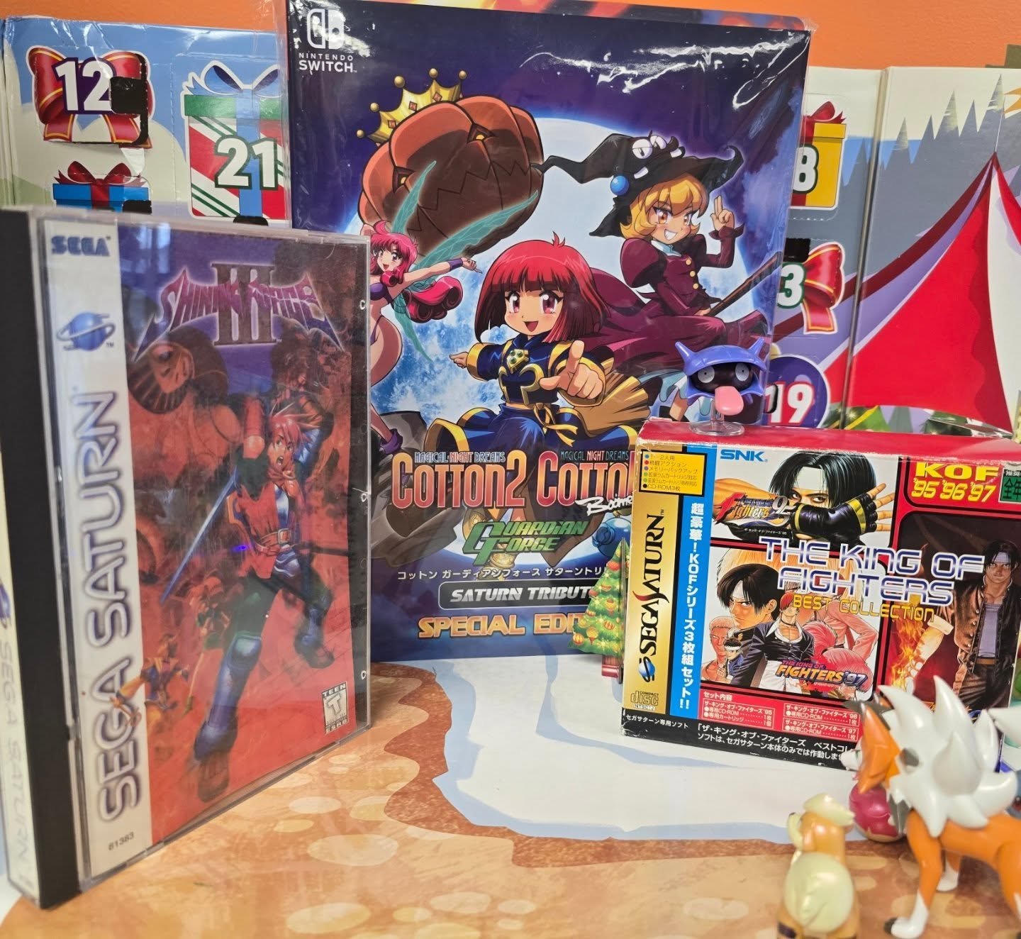 Christmas is coming up fast, and today we've got Shellder riding in on some awesome Saturn stuff! That cotton remake is pretty sweet too :D