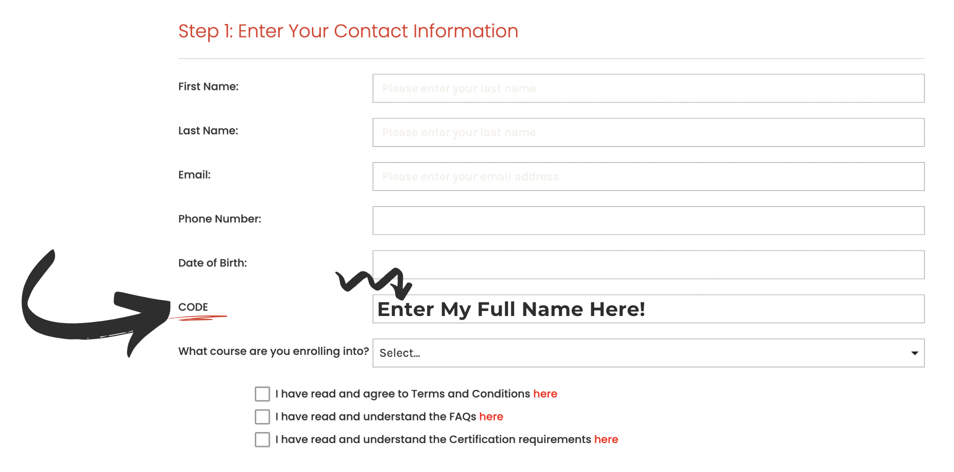 Wild & Sacred Feminine Embodiment Coaching Cyclical School Affiliate Entry Form