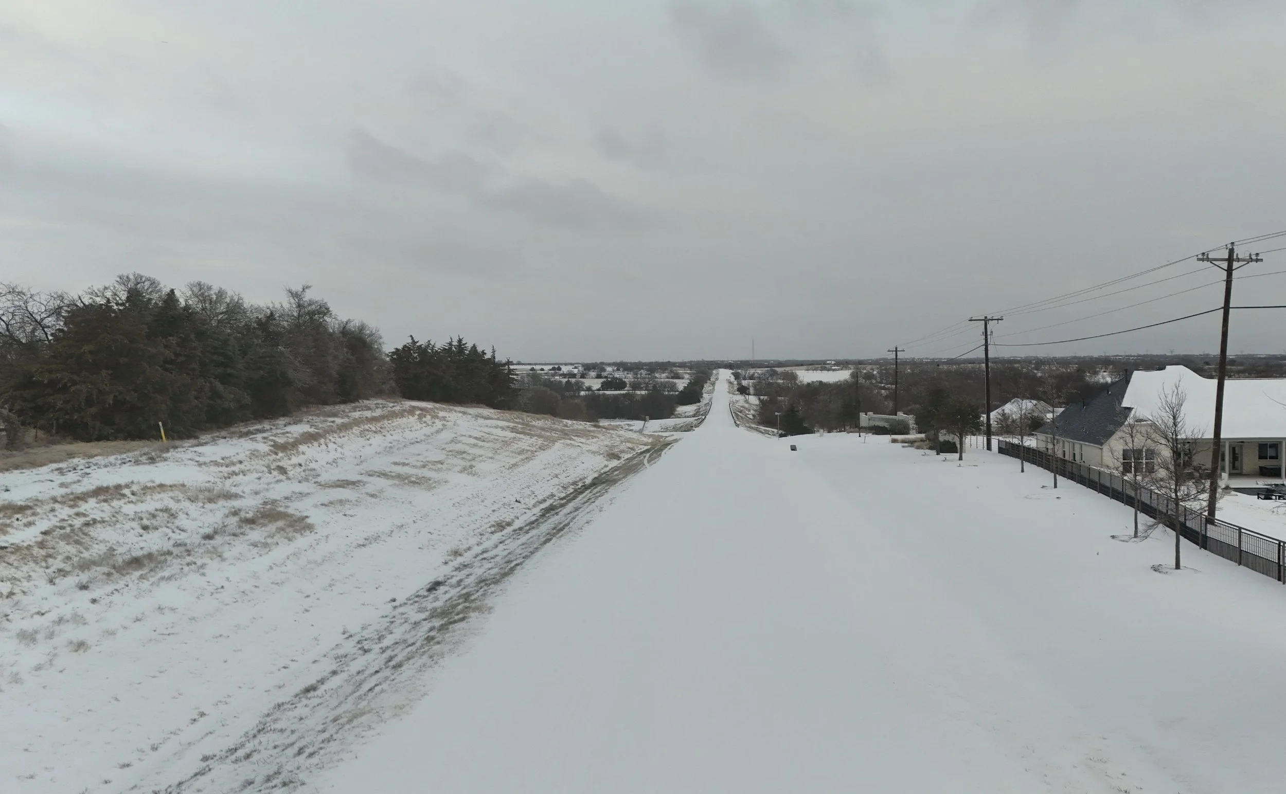 When the Roads Disappear In Winter