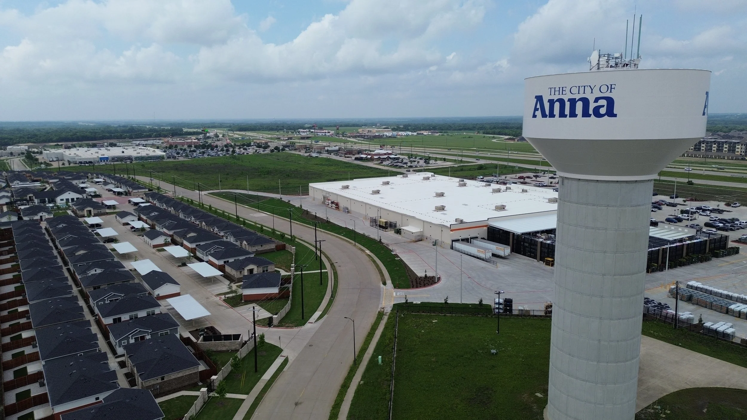 City of Anna Water near Hwy 75