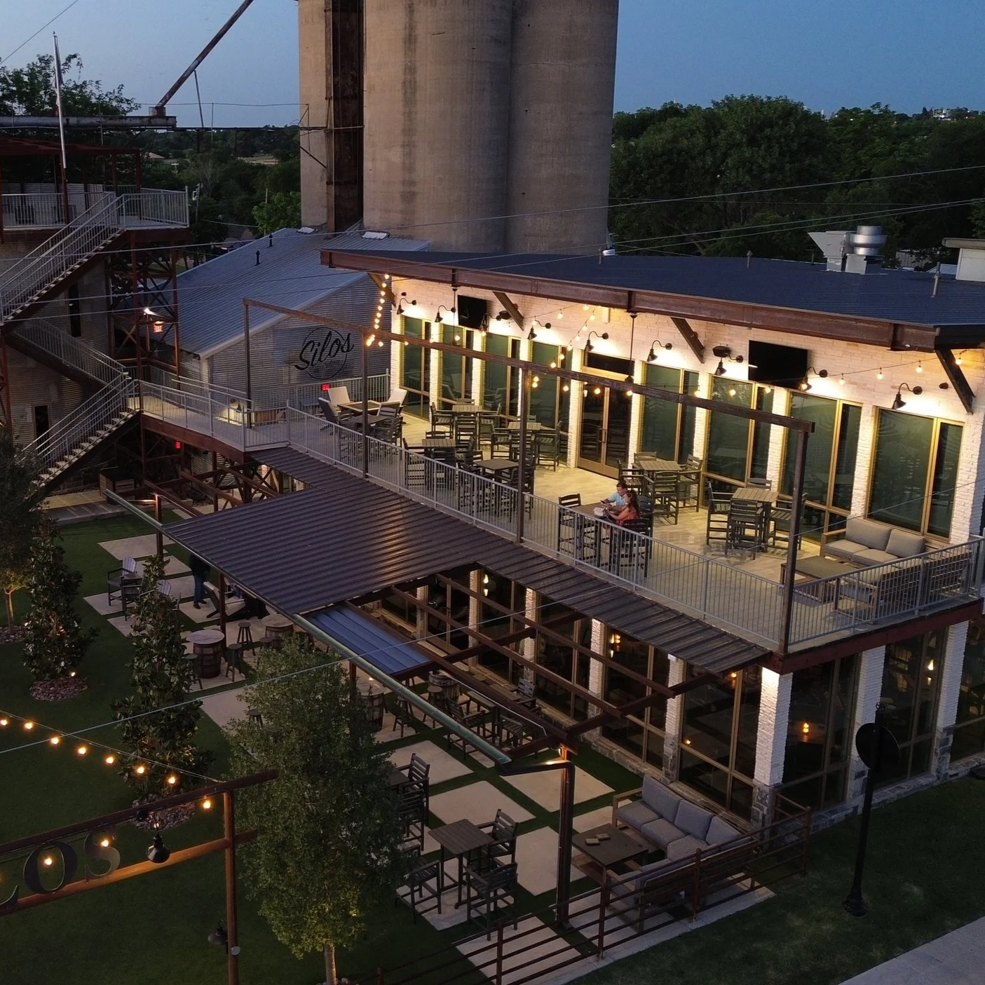 Silos In Celina, Texas