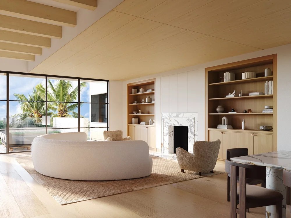 Mount Holyoke Rebuild interior, Pacific Palisades — ground-up single family home, additional project photograph.