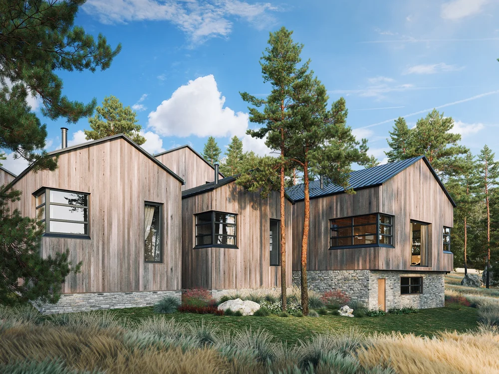 Spanish Peaks House, Big Sky Montana — ground-up single family mountain retreat with courtyards, additional project photograph.