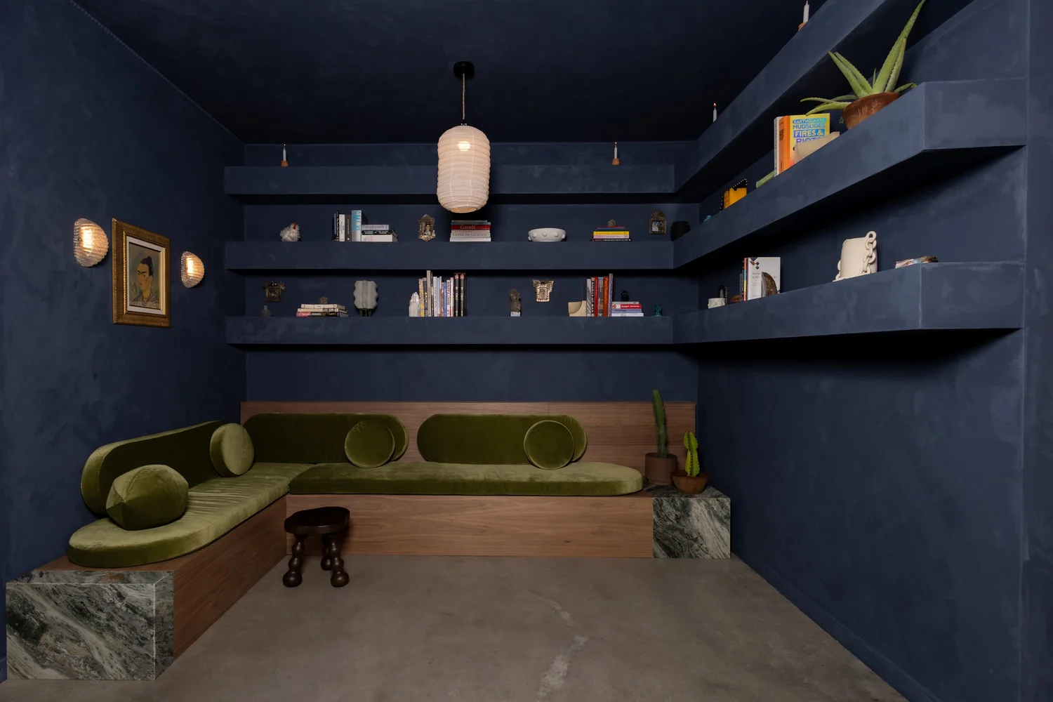 The Kahlo House — Frida Kahlo–inspired artist sanctuary interior, Los Angeles