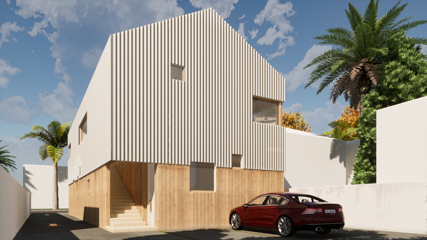84th Street — rear view