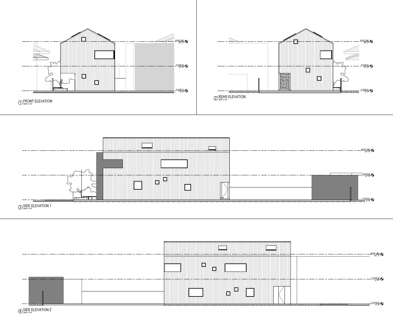 84th Street — elevations