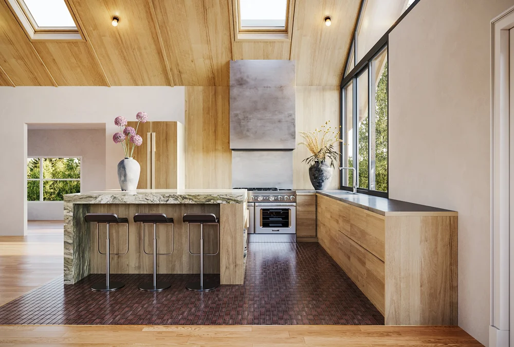 Crestwood Terrace Remodel, Pasadena — open-plan Craftsman kitchen and dining remodel, additional project photograph.