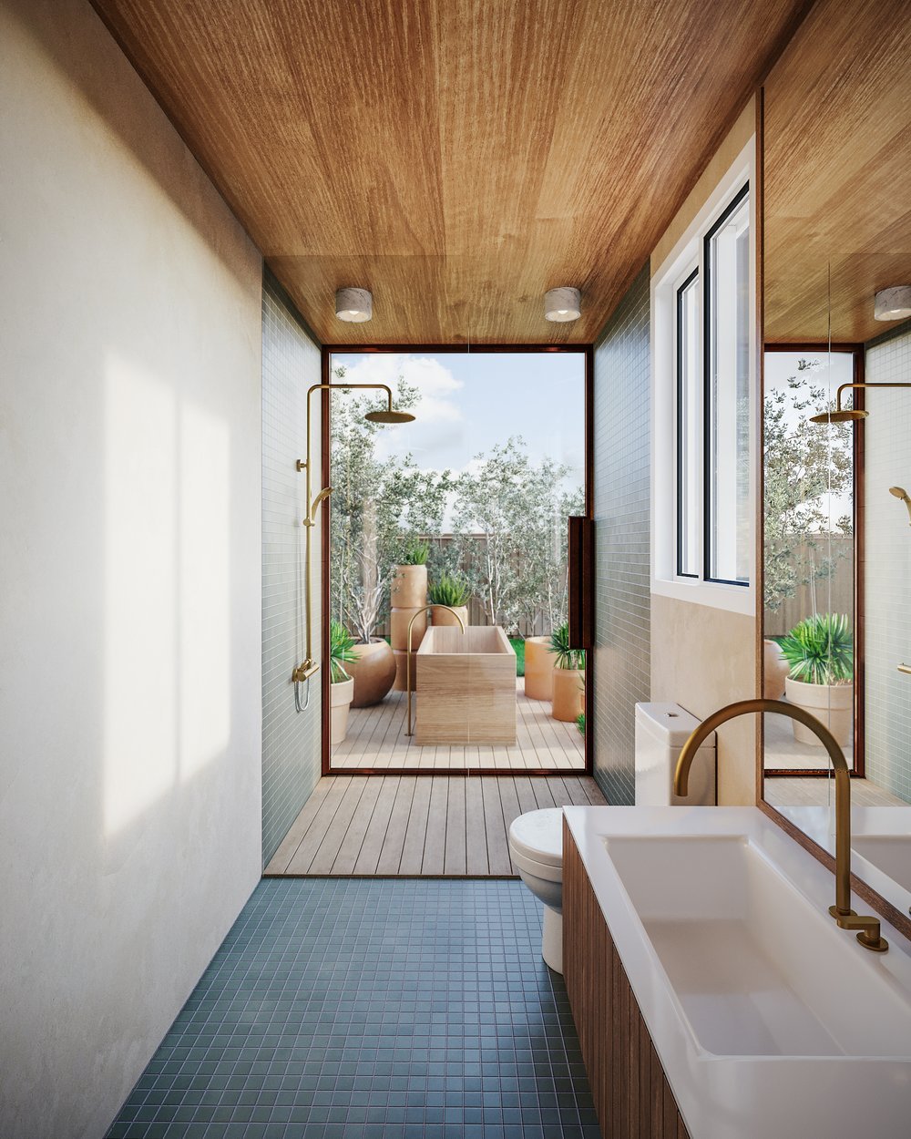 Crestwood Terrace — bathroom