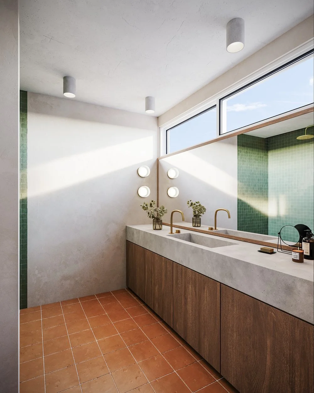 Crestwood Terrace — bathroom