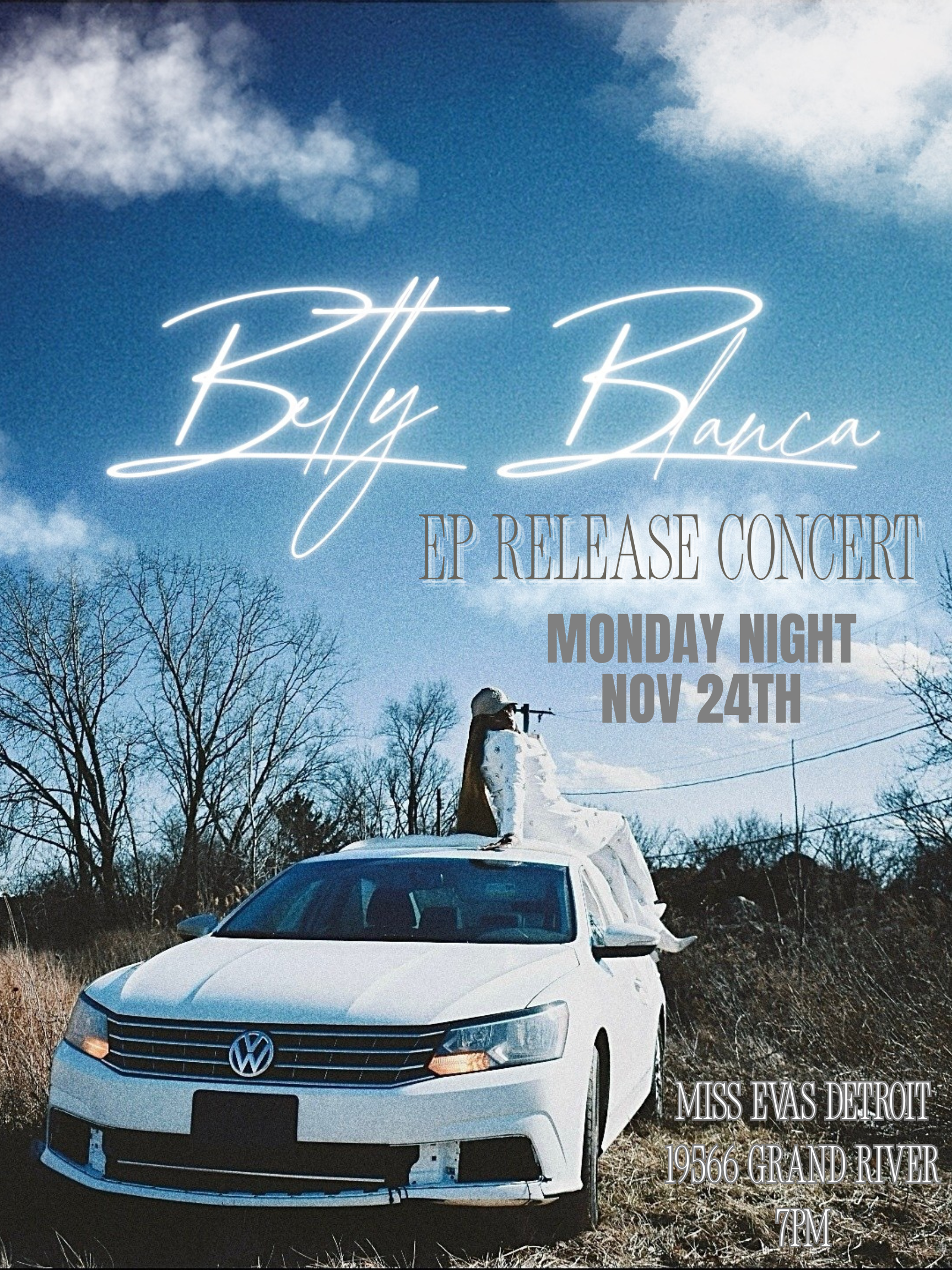 Betty Blanca EP Release and Concert