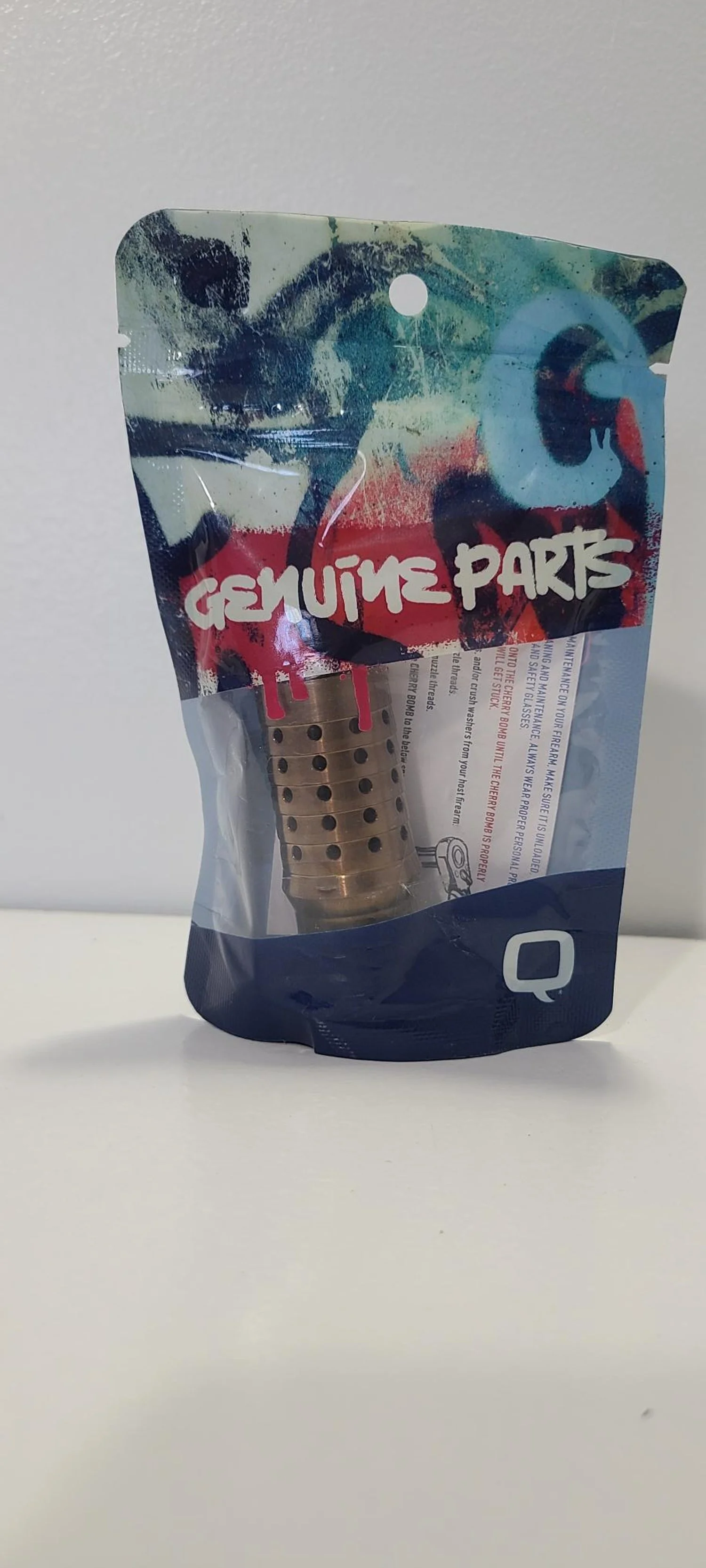 Cherry bomb muzzle device