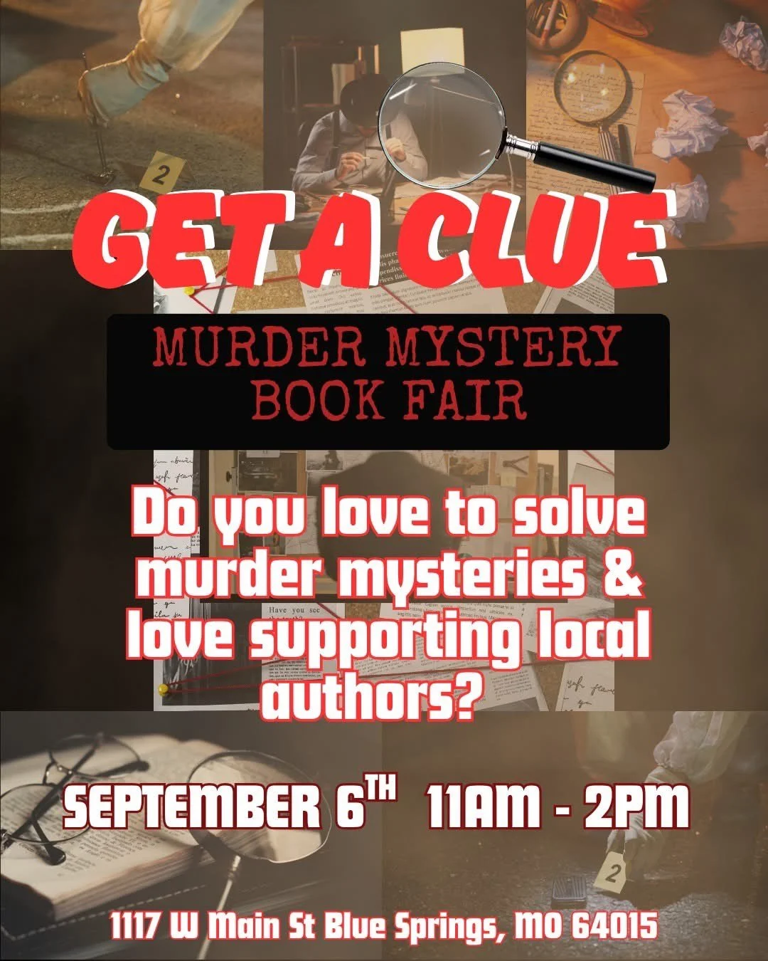 Get a Clue: Mystery Book Fair