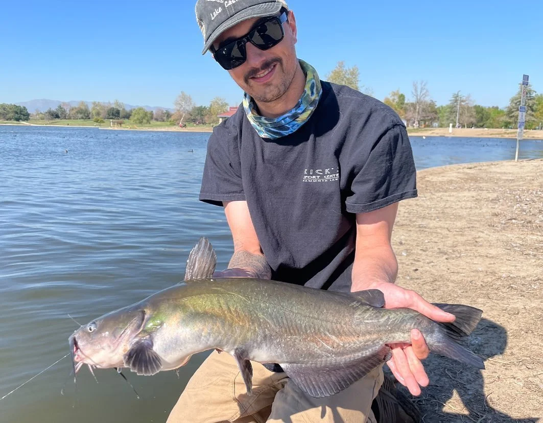 #flyfishing #catfish #catfishonthefly #urbanfishing #streamerfishing #calbassunion #tackleexpress @rickssportcenter