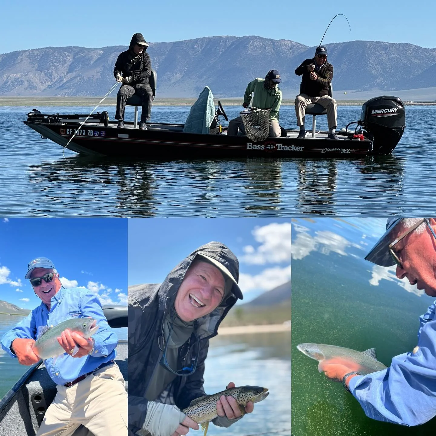 Now Booking Eastern Sierra Trout Trips on Crowley Lake and the Upper Owens River for the remainder of the season! DM or text (310)383-3320 to book!