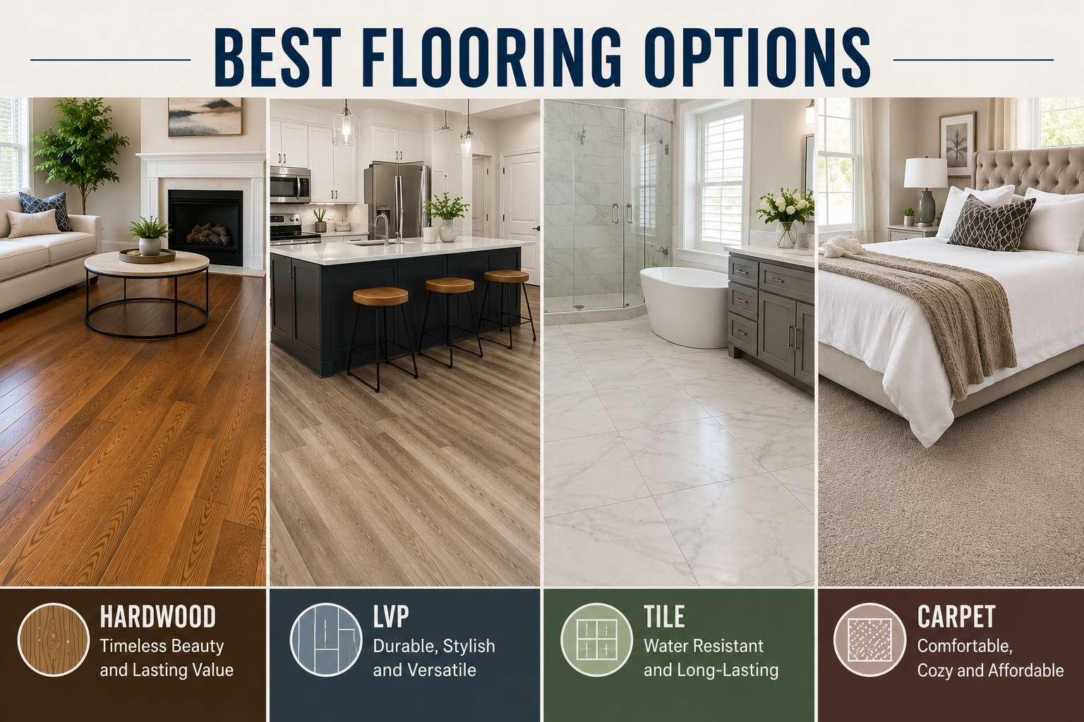 Best Flooring Options for Atlanta Homes: Hardwood, LVP, Tile &amp; More