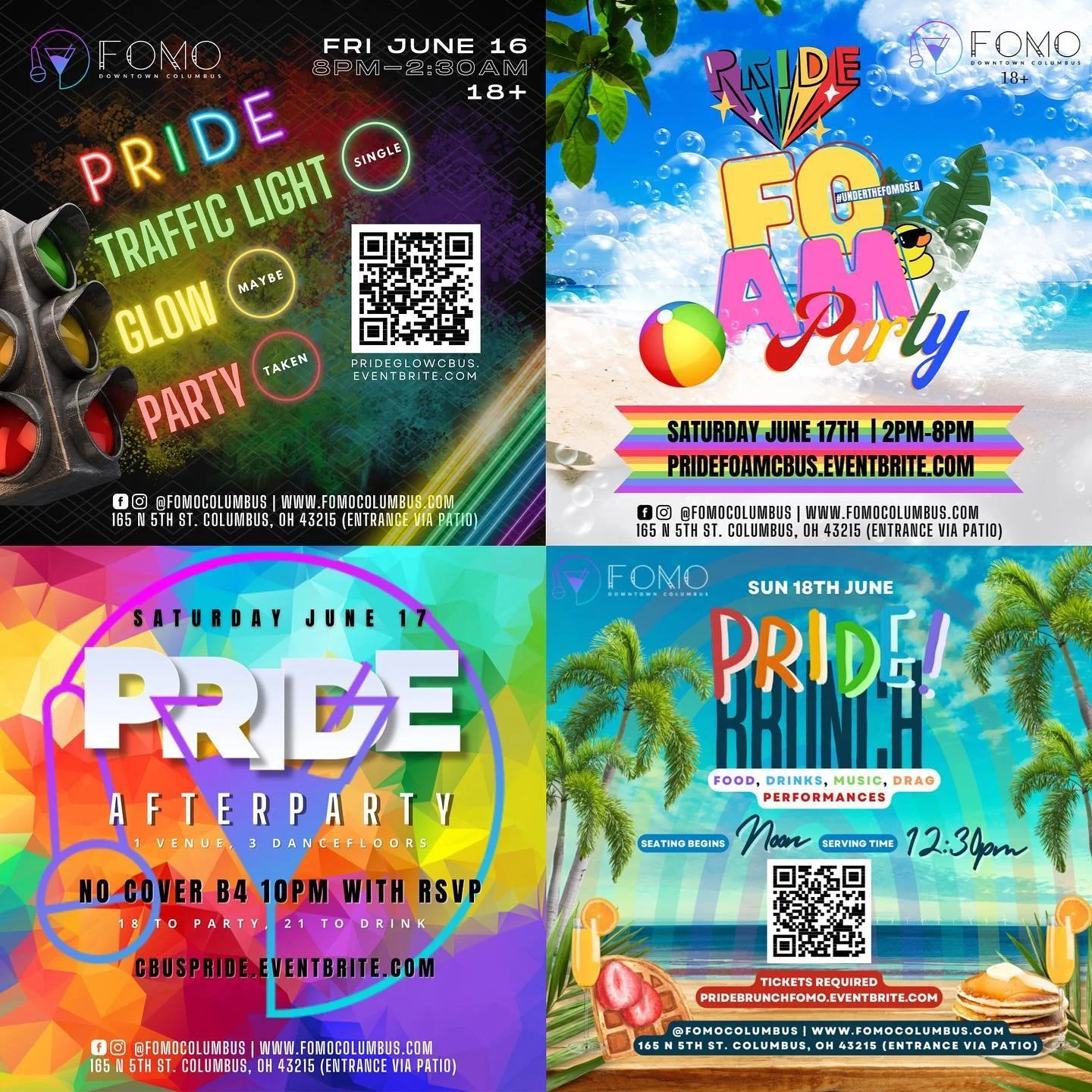 PRIDE WEEKEND IS AIMOST HERE😍🏳️&zwj;🌈As it's one of Downtown Columbus's busiest weekends, Make sure you guarantee yourself a carefree weekend of great vibes and dancing by securing your guaranteed entry &amp; skip line tickets asap! Ticket link in