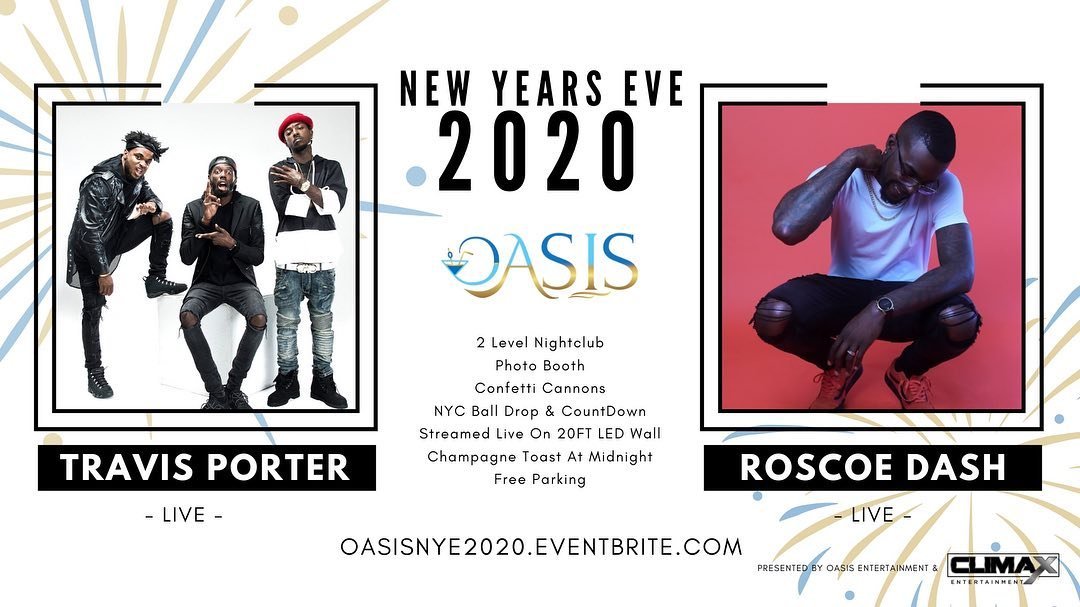 COLUMBUS, OH - New Years Eve 2020 🍾🎉 Come Party The Last Hours Of The Decade With Us To Some Of The Decades Most Iconic MEGA HITS such as &quot;Make It Rain&quot; , &quot;Aye Ladies&quot;, &quot;All The Way Turnt Up&quot; &amp; Others Performed Liv