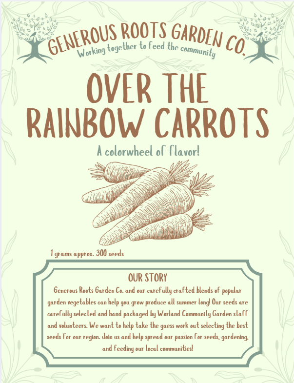 Over the Rainbow Carrots
