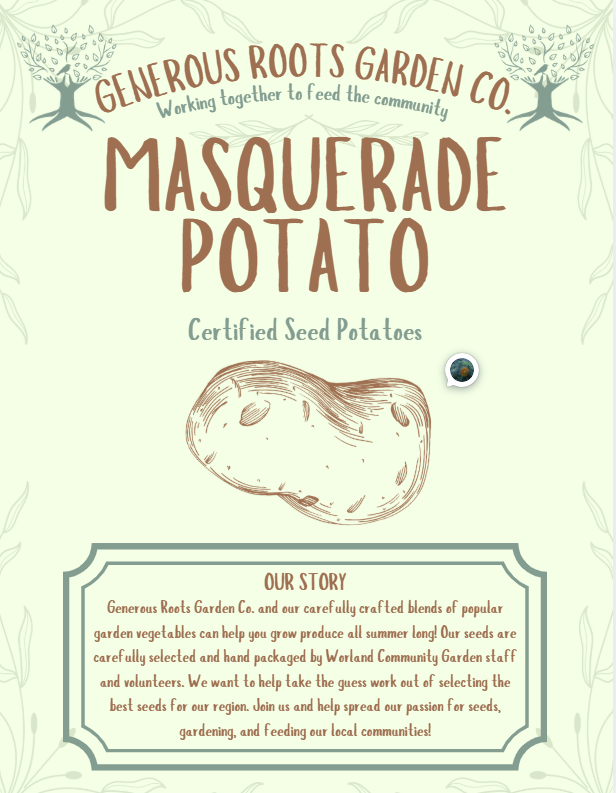 Masquerade Seed Potato