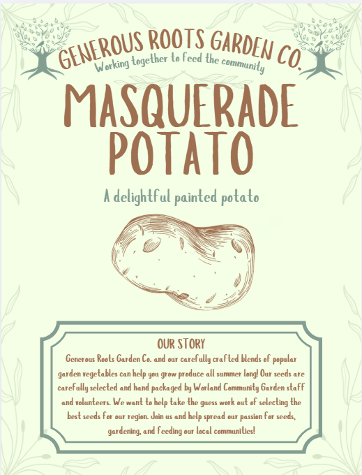 Masquerade Seed Potato