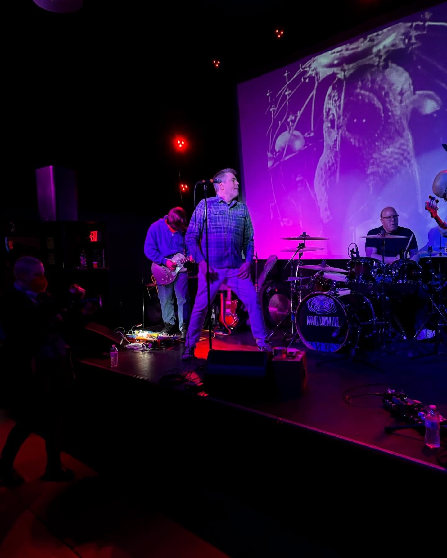 Thanks to @mickster215 and @uraniumrush records for organizing such a wonderful night of music at @philamoca
We are thrilled to have been a part of the Upside Down Punks Zine Release and open for @dotdashdc and @officialdesdemonas who both had kille