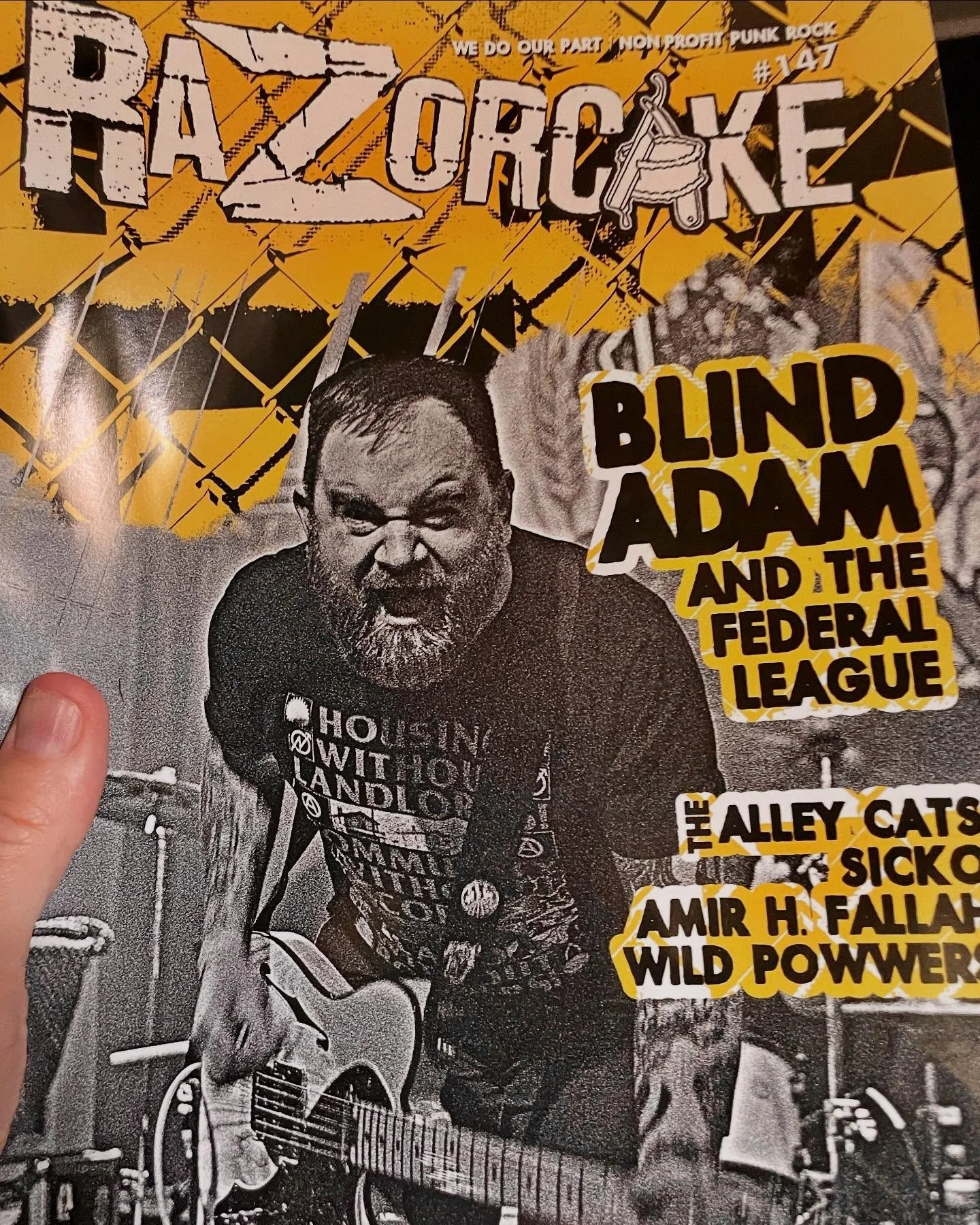 Thanks to Rich at @razorcake_zine for this absolutely fabulous review!!
You all should go subscribe now.
Cornelius Says! He also says to check all these stacked shows we are playing soon and get your copy of Half of Everything Else.
Can’t w