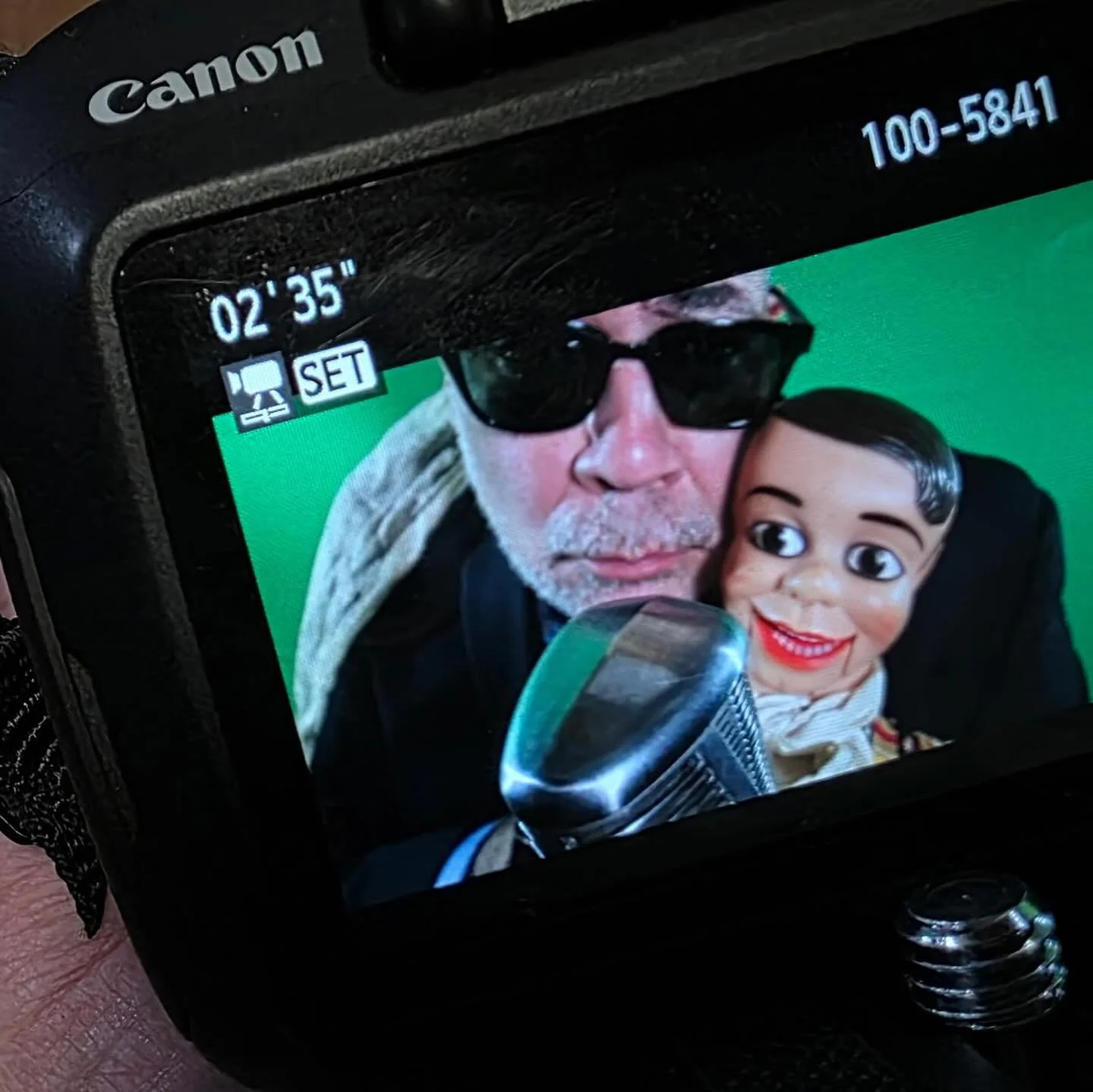 Shooting has begun for the Criswell video!!
That is all.
#musicvideo #greenscreenvideo #creepyventriloquistdoll