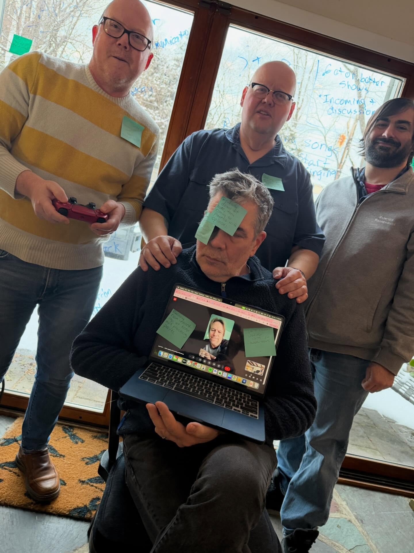 2026 Applied Knowledge workshop at @uraniumrush 
Plans were hatched and vegetables were eaten.
If you practiced your parts at home, we will know you stole our idea! 
Check out the Criswell video and come see us on 1/30 at @the_rotunda_philly with @pa