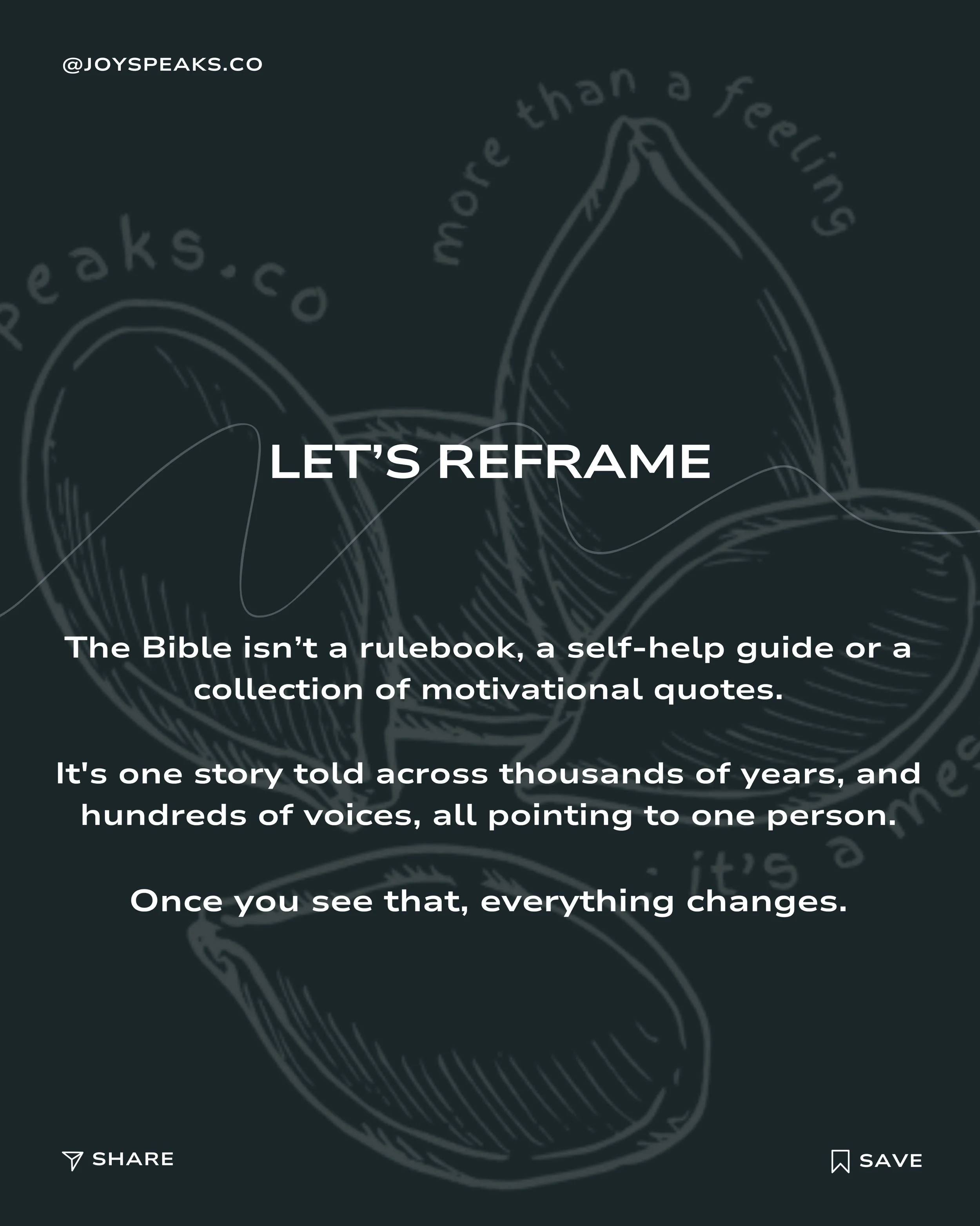 A not so secret fact: the Christian Bible was manipulated. Words have been changed. Passages have been added. &amp; only God knows what all has been extracted; aside from the obvious 17 books known as the Apocrypha. 

It is though, a collection of hi