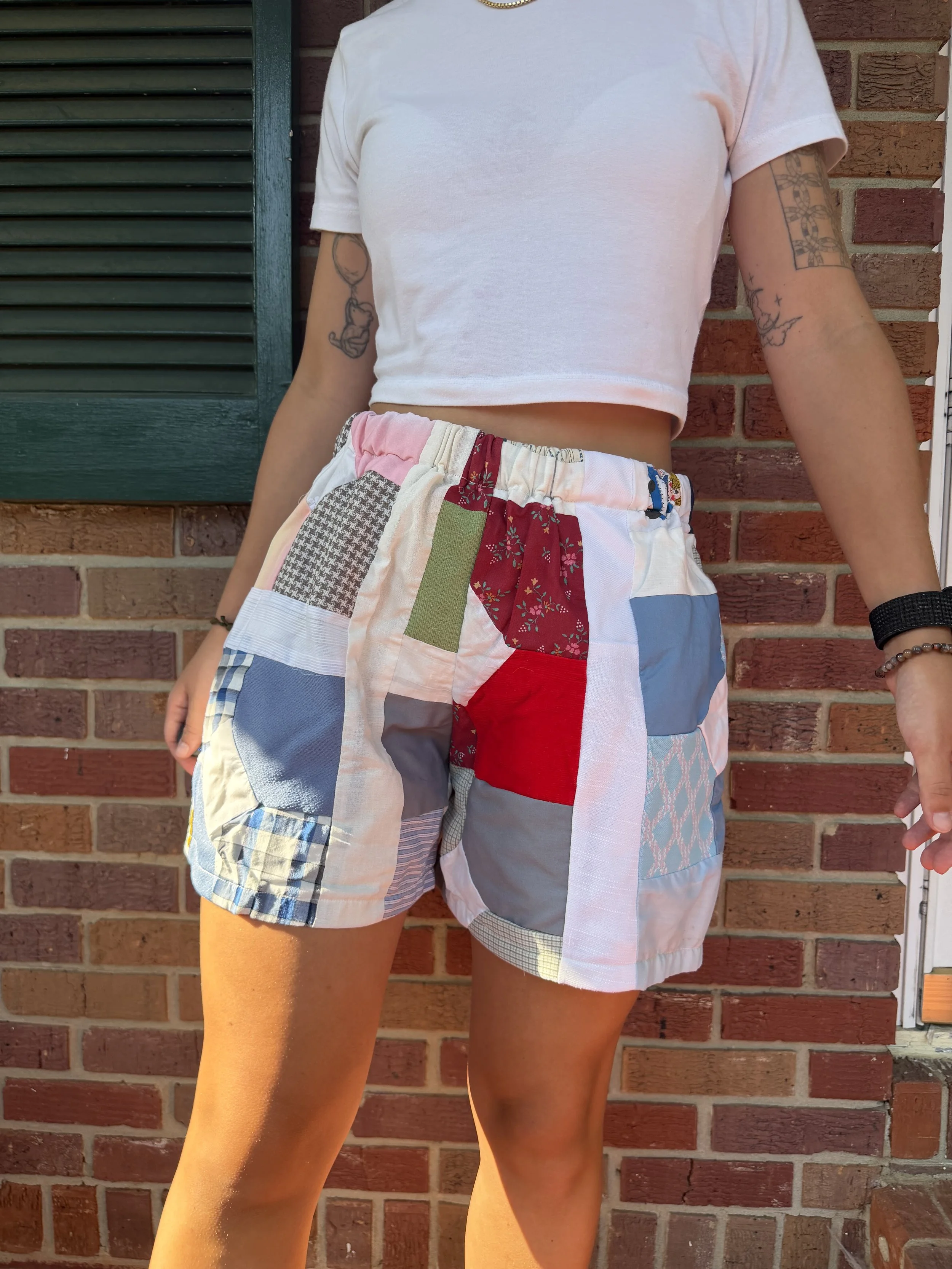 Callan Quilt Shorts - M/L