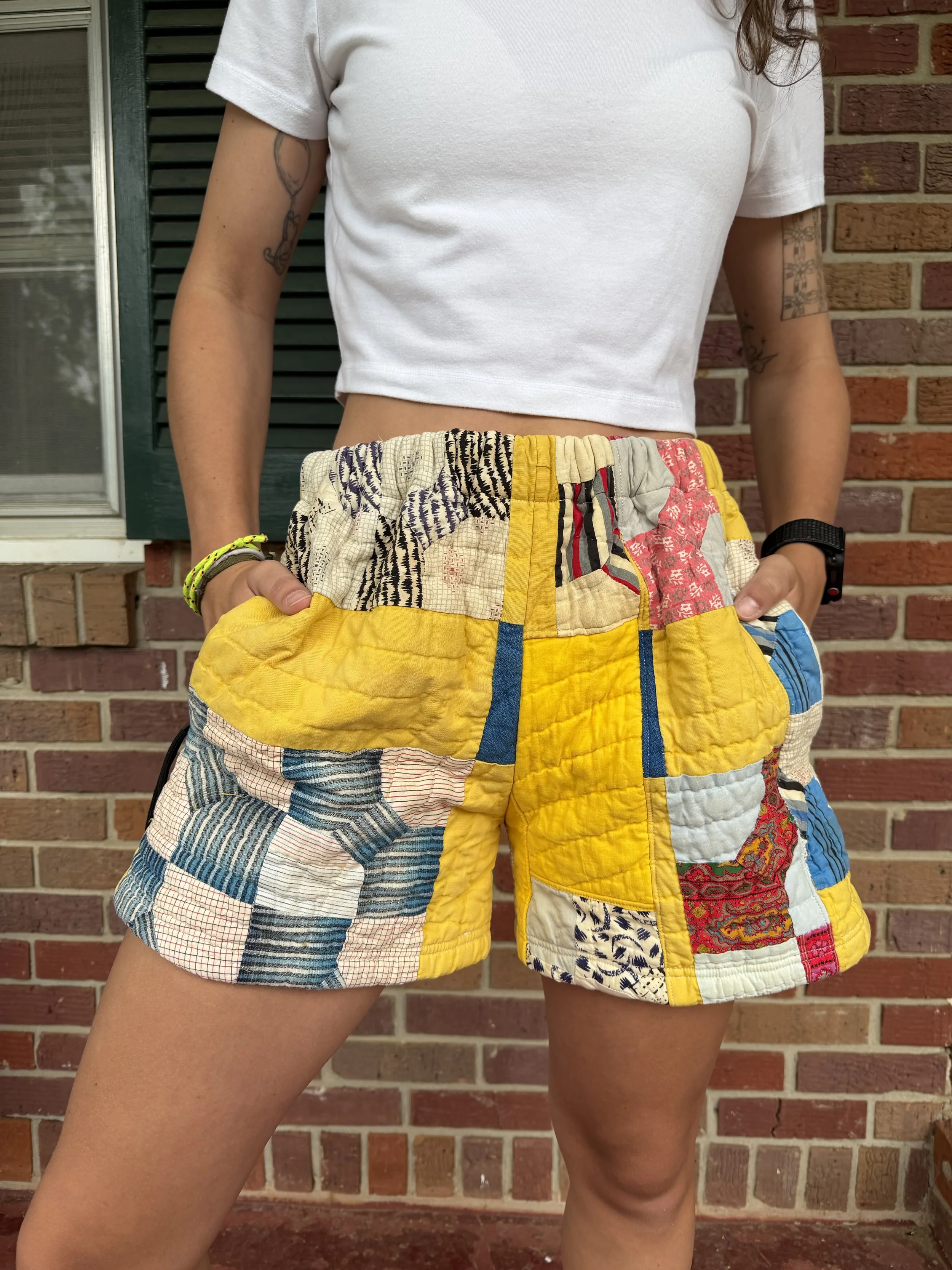 Quinn Quilt Shorts - S/M