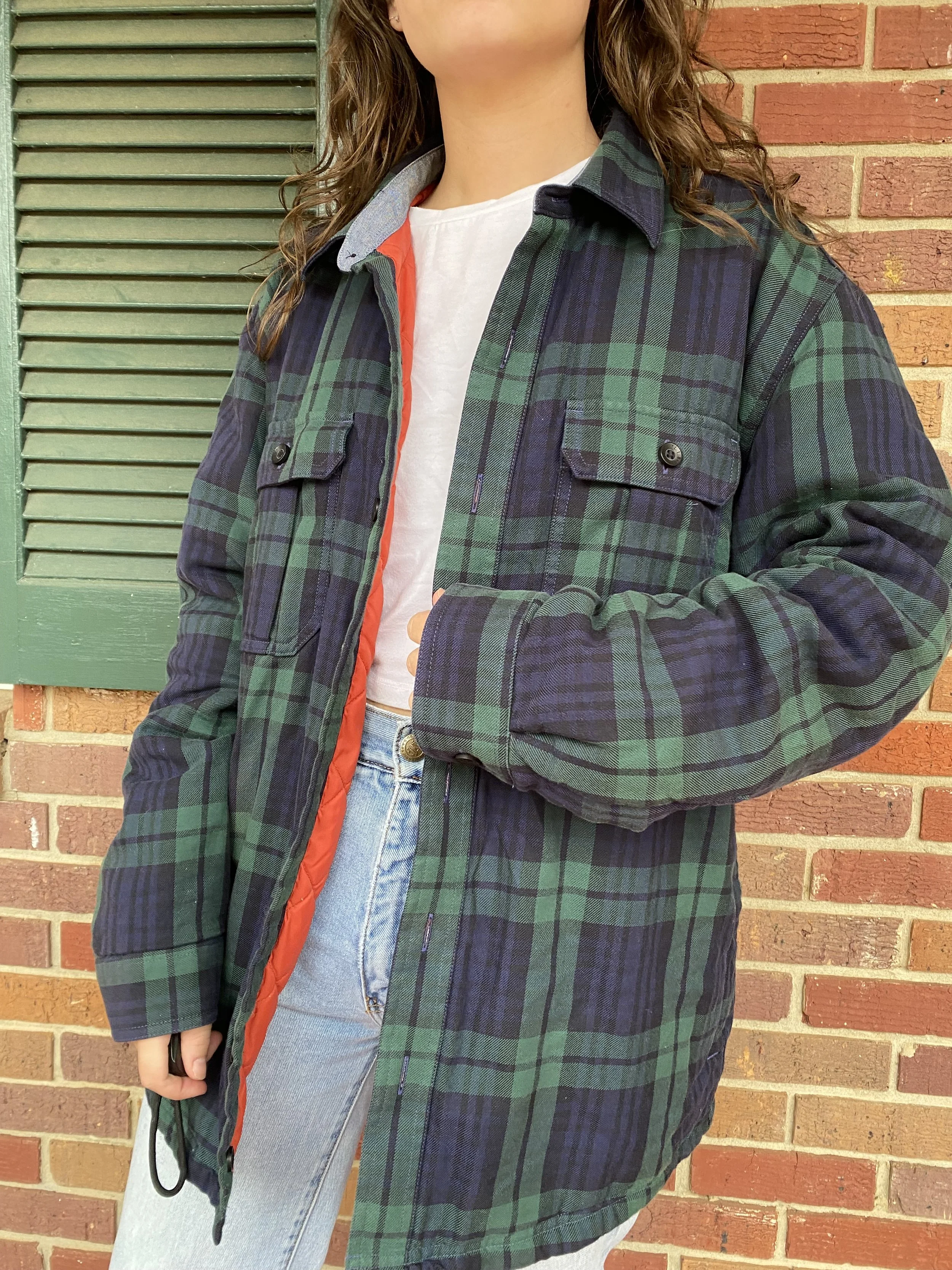 LL Bean Insulated Flannel - M