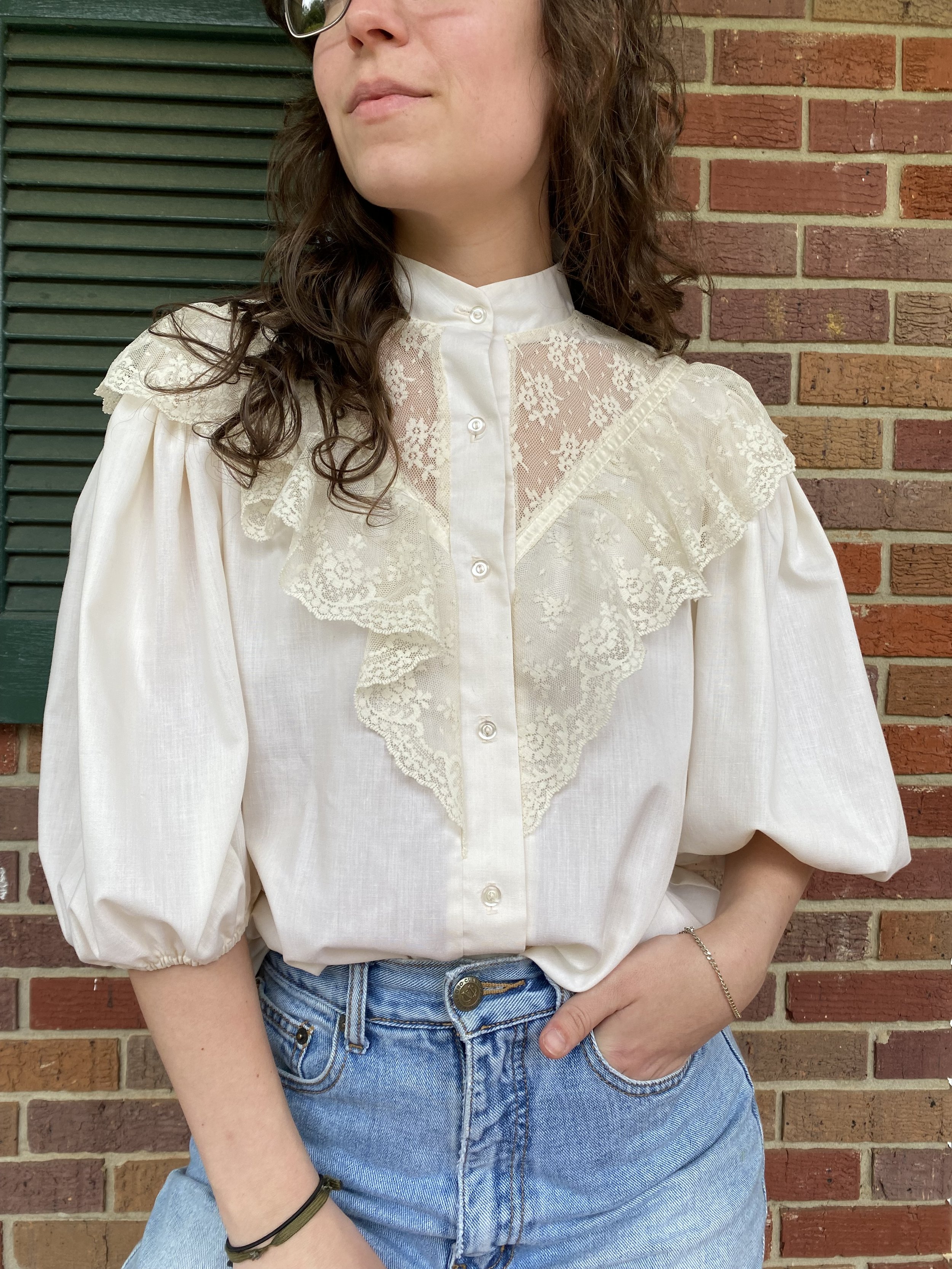 Vintage Handmade Blouse - M