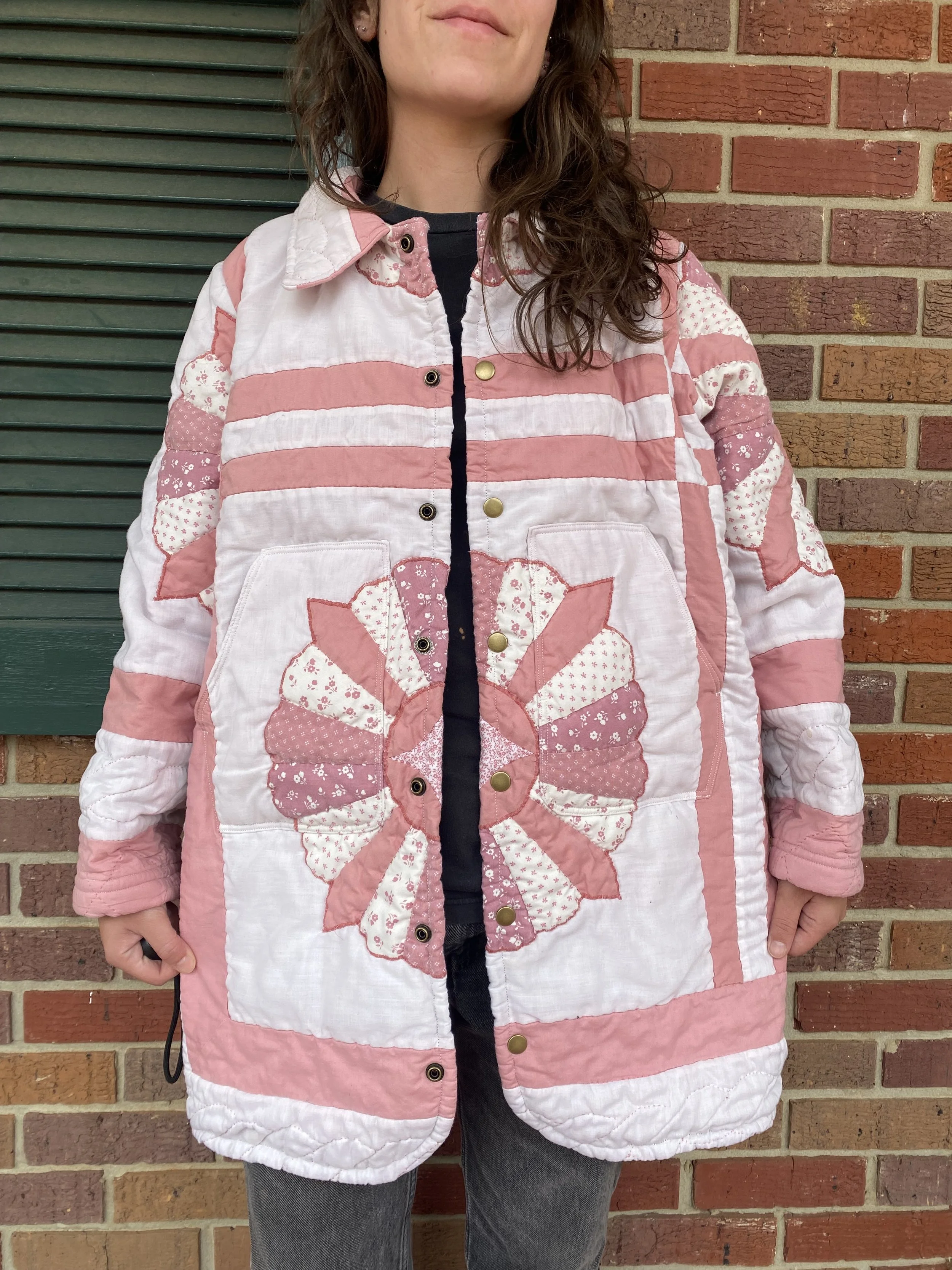 Hilda Quilt Coat - L