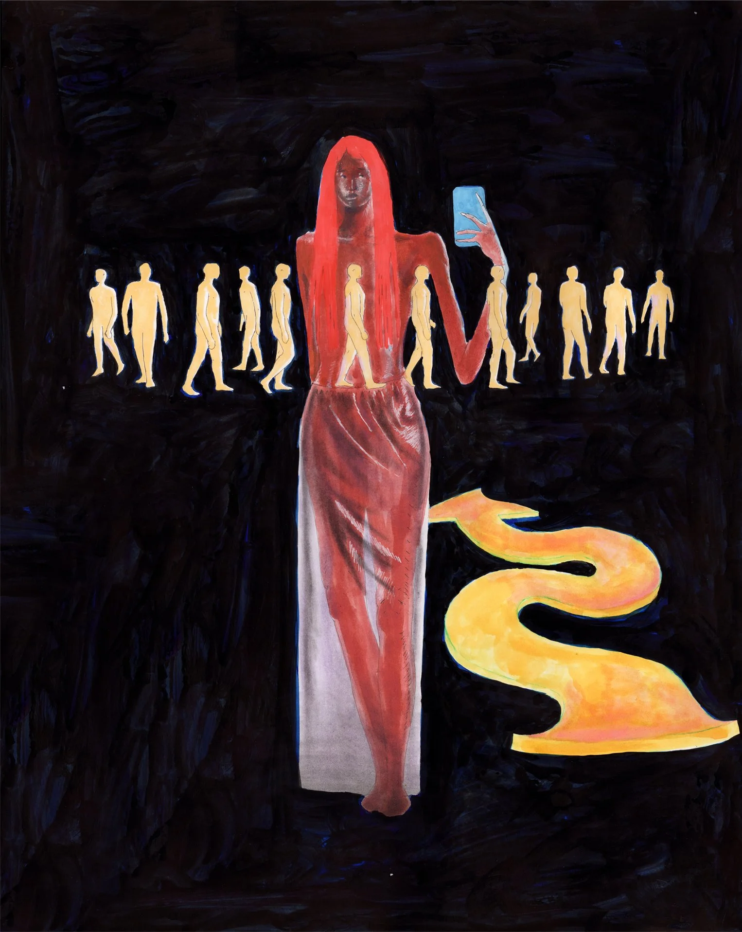 2  Envy  18%22x24%22  Ink on paper.jpg