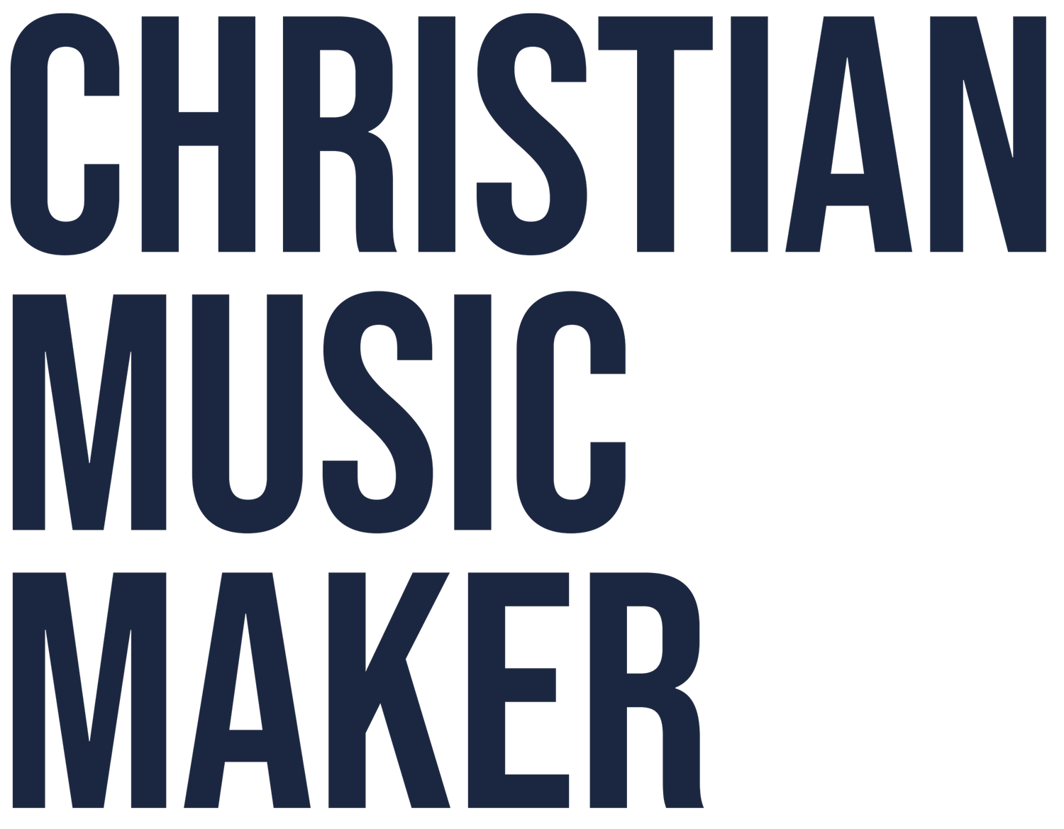 Christian. Music. Maker.
