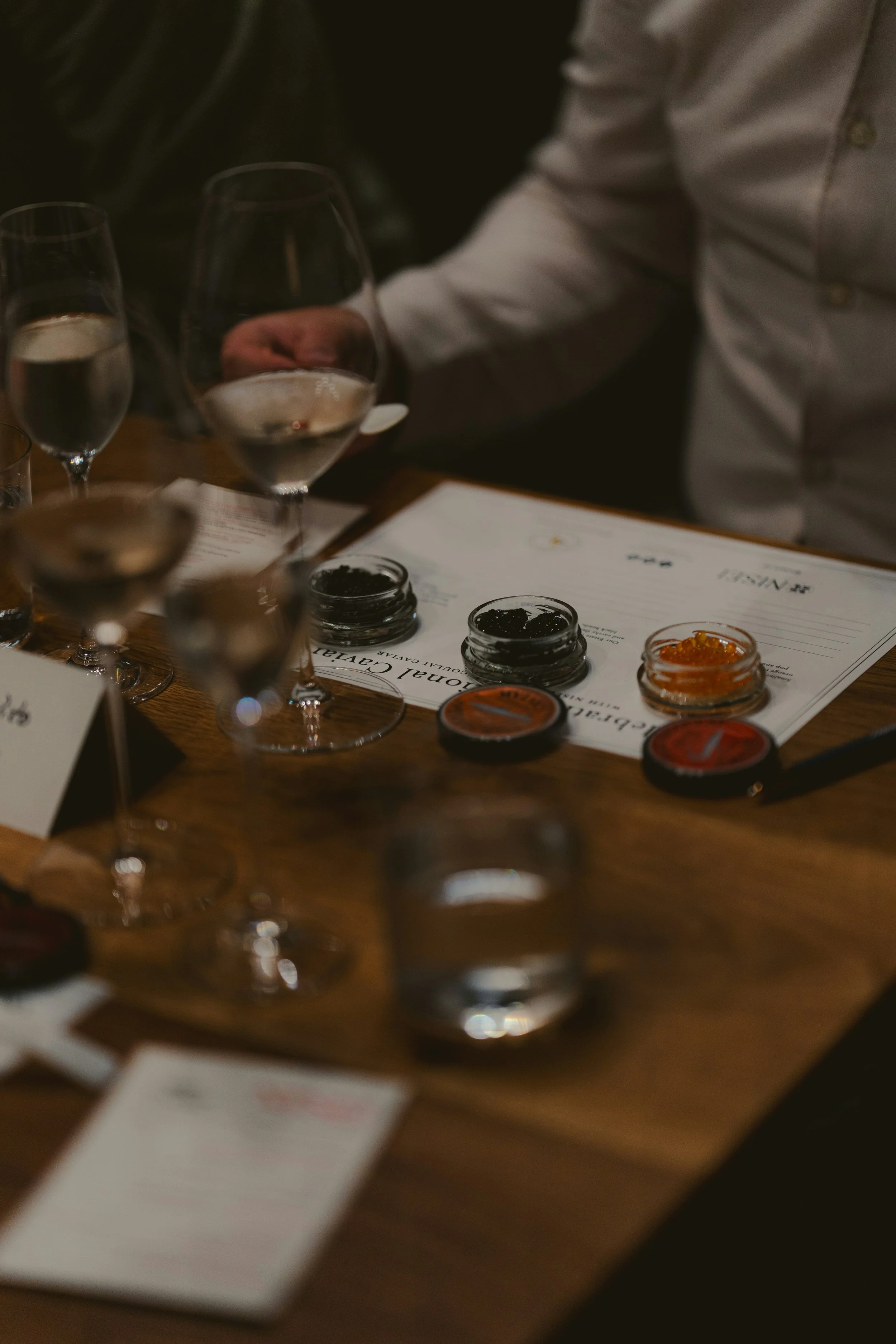Wine tasting notes and tasting materials used while leading a guided home wine tasting experience.