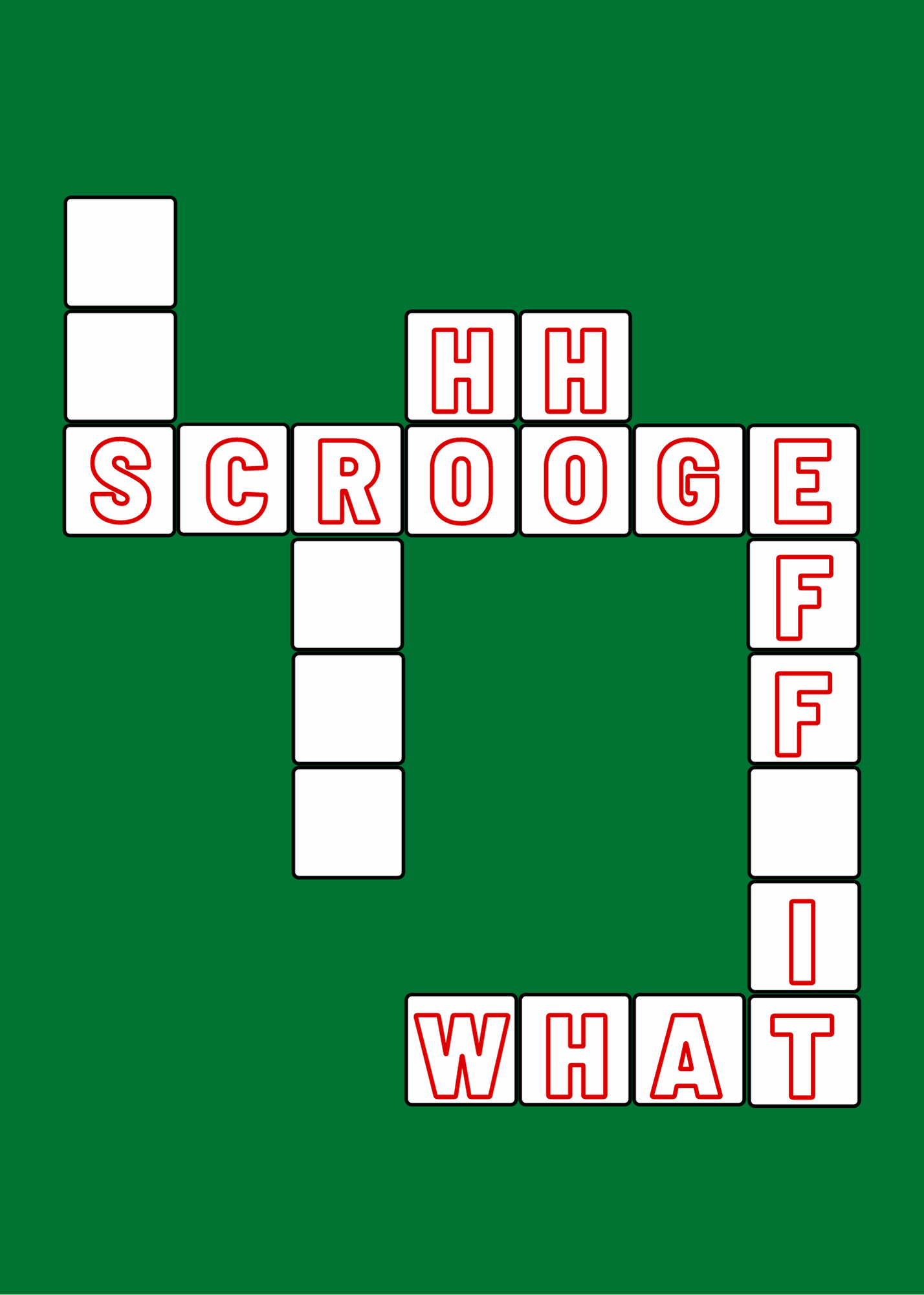 Scrooge Scrabble