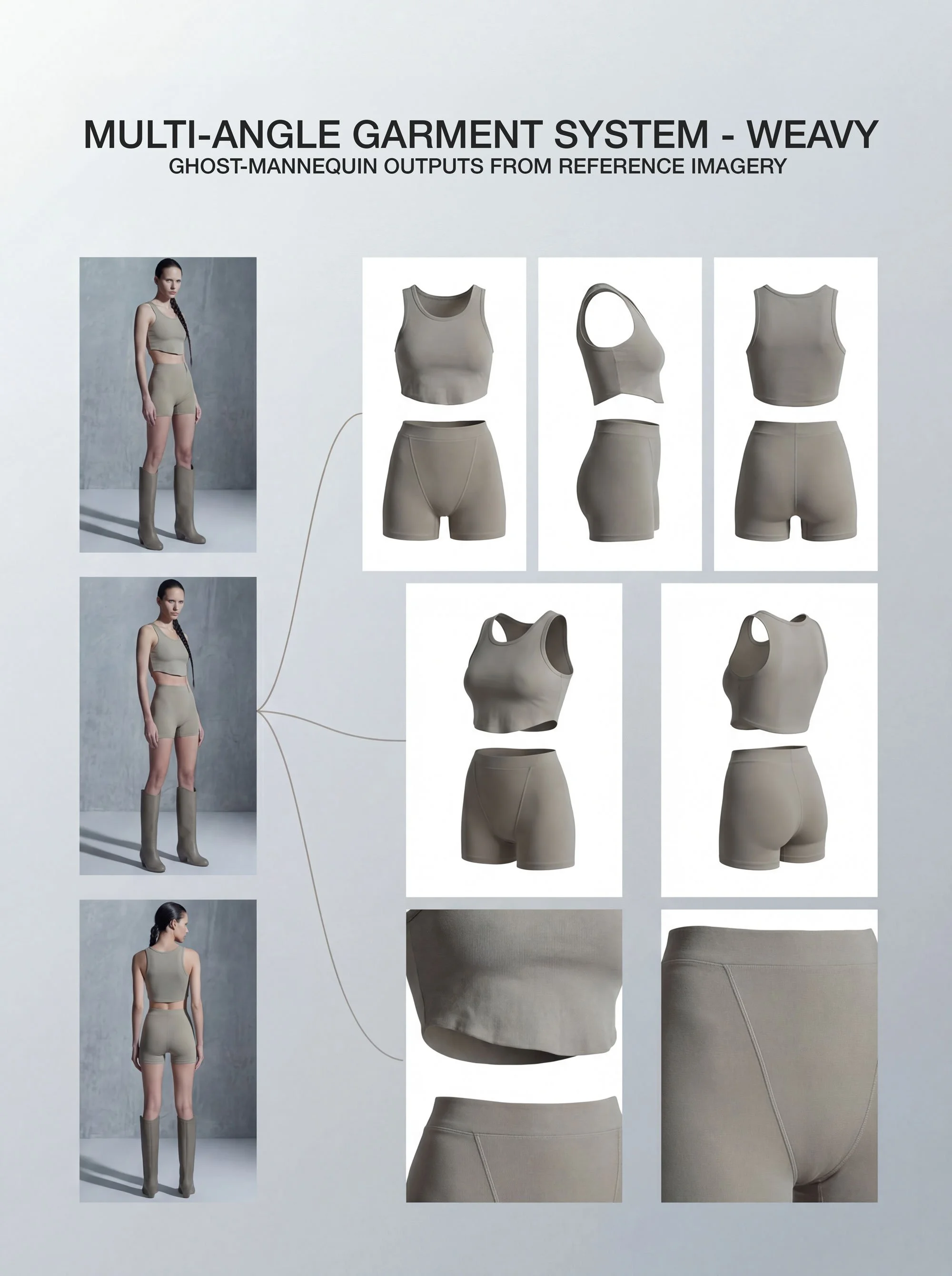 Multi-Angle Garment System for Weavy
