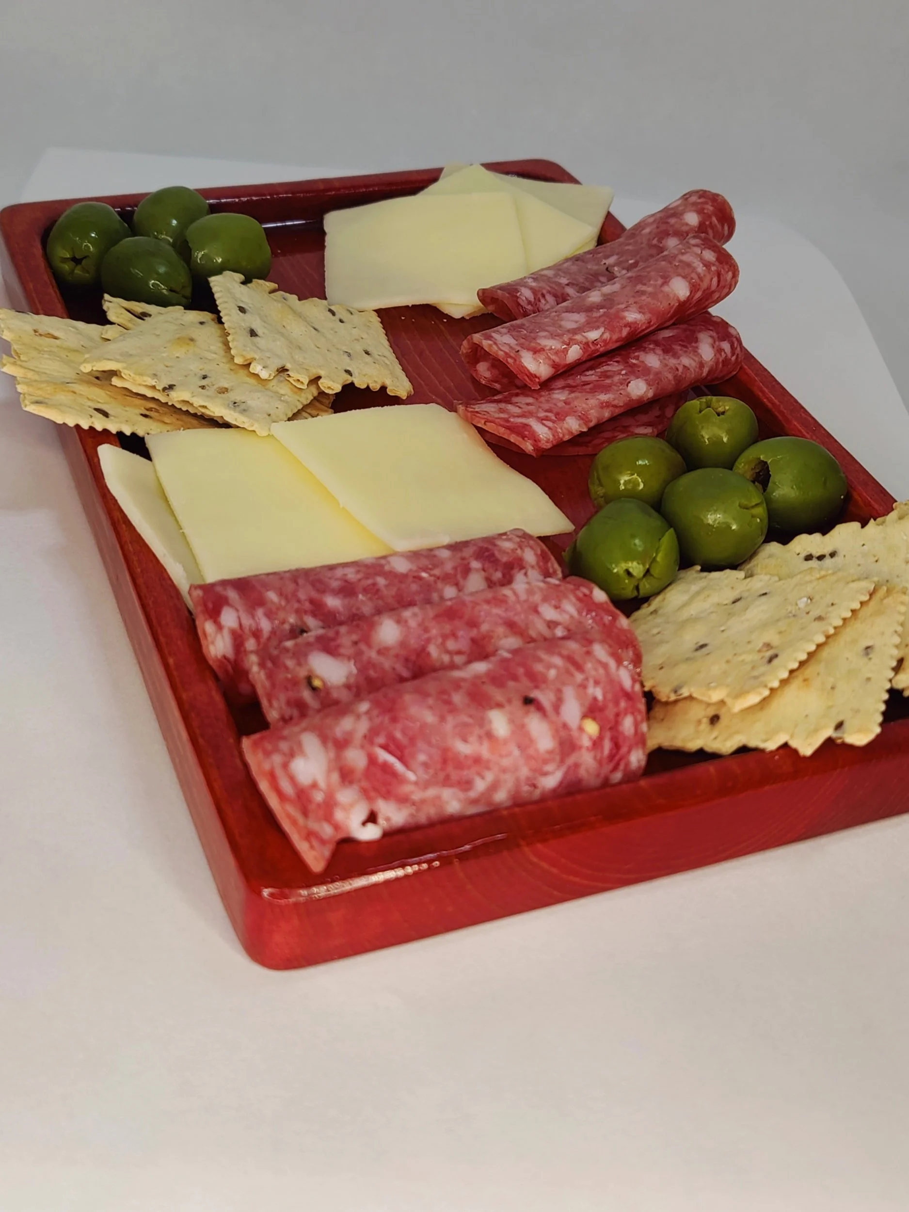 Resin-Covered Wooden Trays – Handcrafted by Borderland Tinkerers