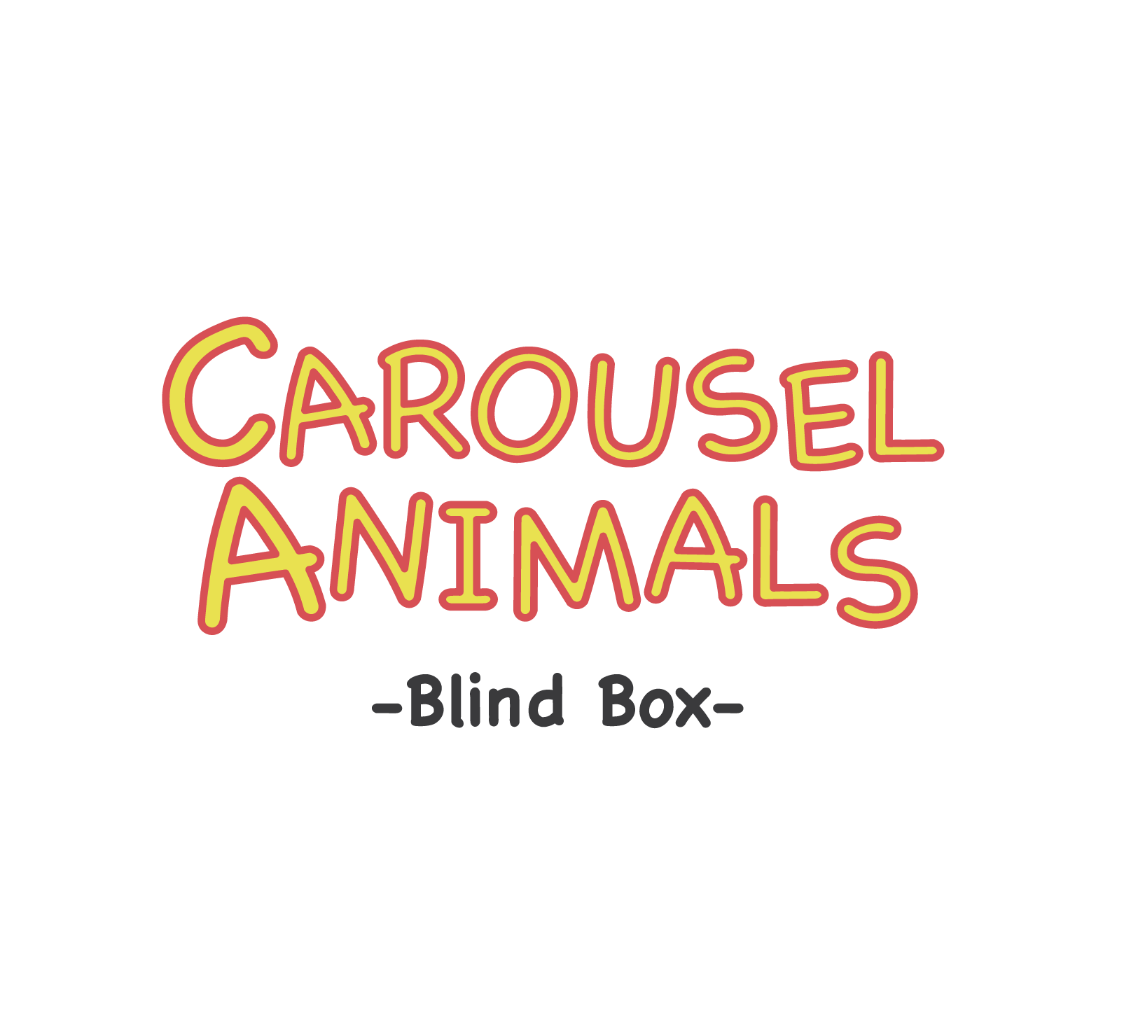 Carousal Animals Blind Box