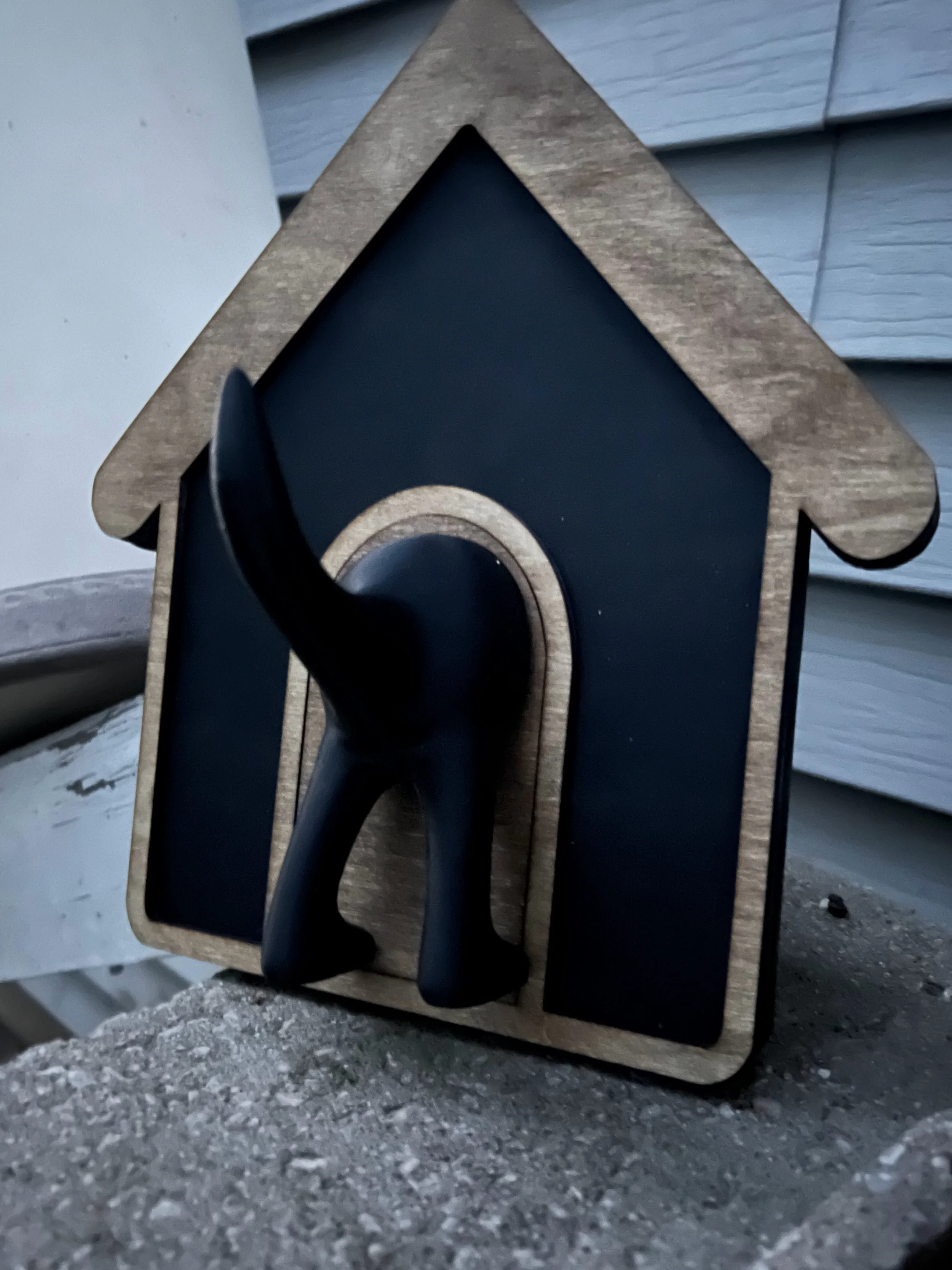 Dog House Leash Holder