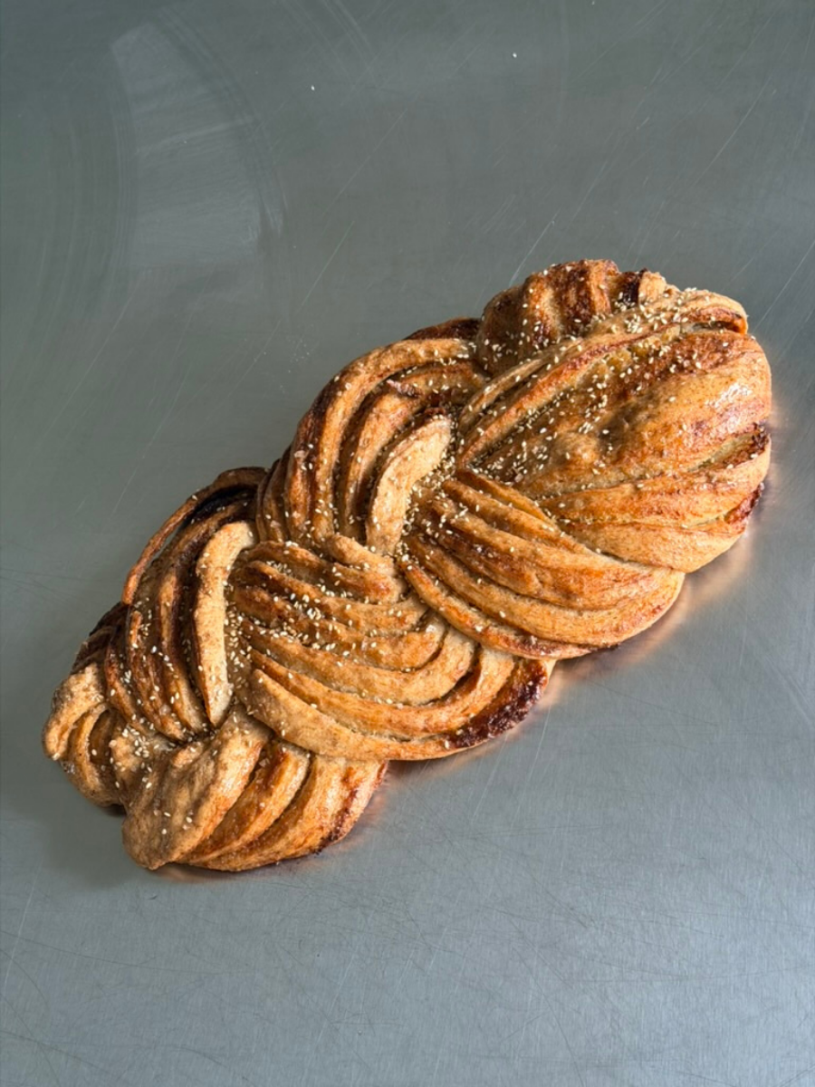 Buckwheat Sourdough Cheese Twist